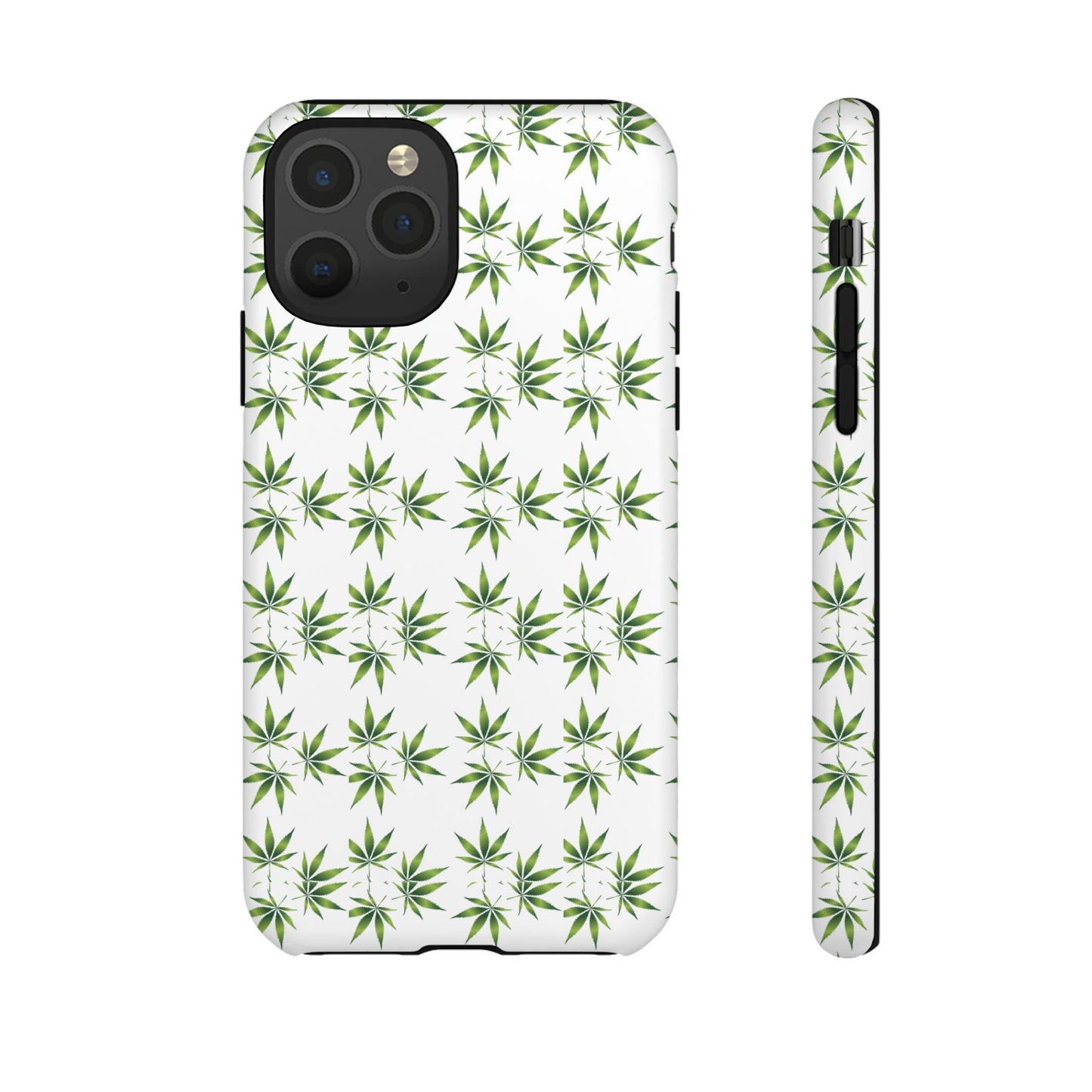 Stylish Phone Case with Cannabis Leaf Design, Durable Phone Cover, Gift for Stoner Friends, Unique Phone Accessory, Nature-Inspired Design
