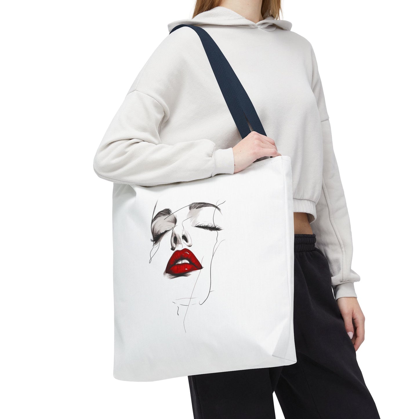 Chic Art Tote Bag, Fashion Tote, Stylish Handbag, Unique Gift, Art Lover’s Bag, Everyday Essentials, Casual Accessory