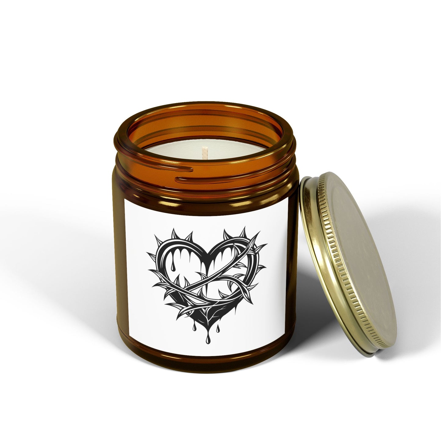 Heart-Shaped Scented Candle | Unique Candle Gift, Home Decor, Relaxation, Wedding, Birthday, Self-Care