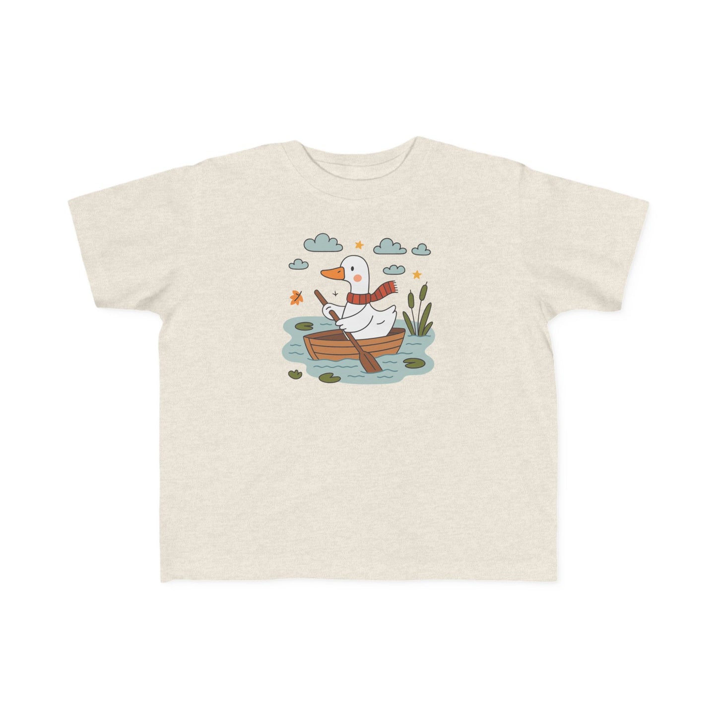 Cute Toddler's Tee with Happy Duck Design, Perfect for Playtime, Gifts, or Family Outings, Summer Fun, Animal Lovers