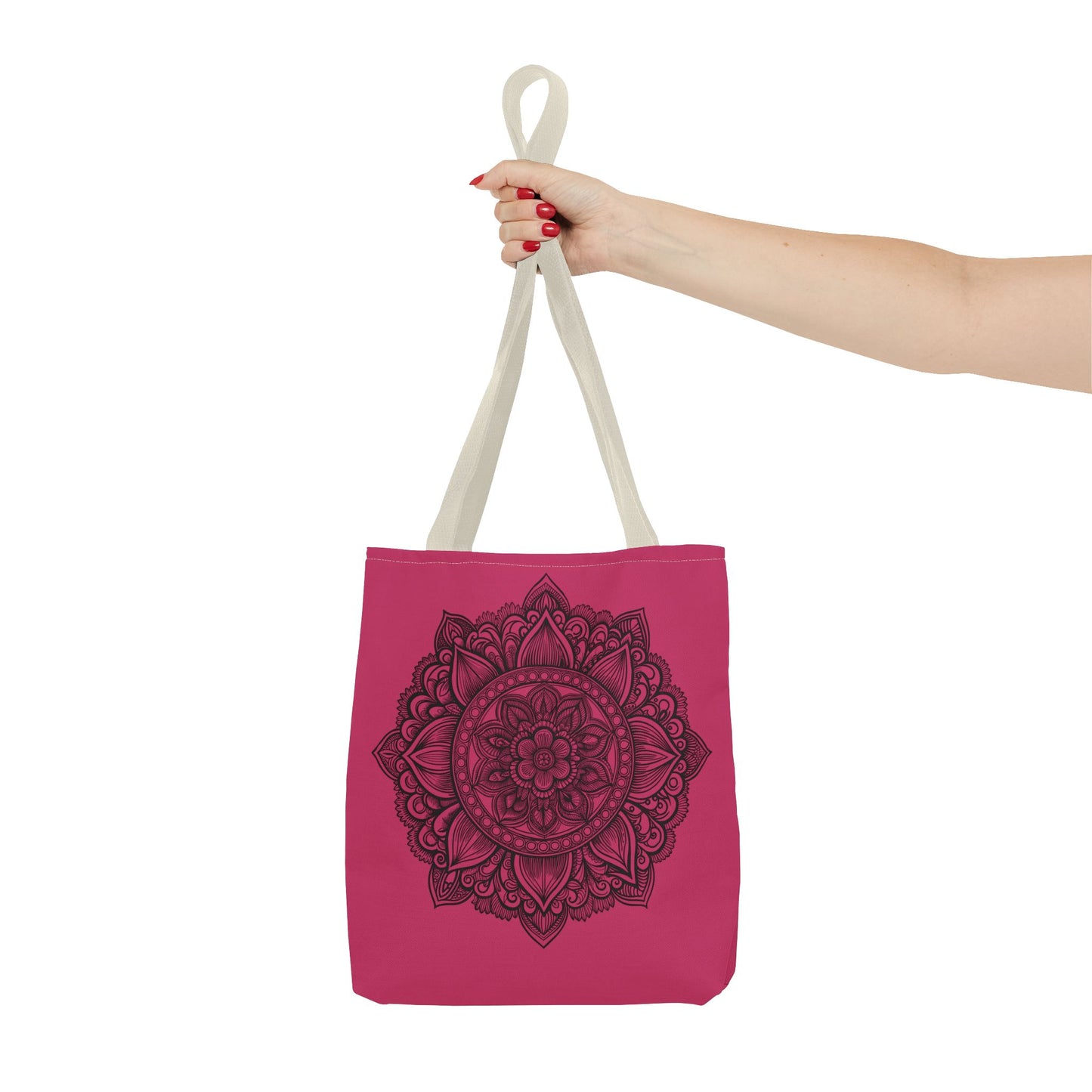 Mandala Tote Bag, Bohemian Style Bag, Eco-Friendly Shopping Bag, Gift for Her, Yoga Lover Tote