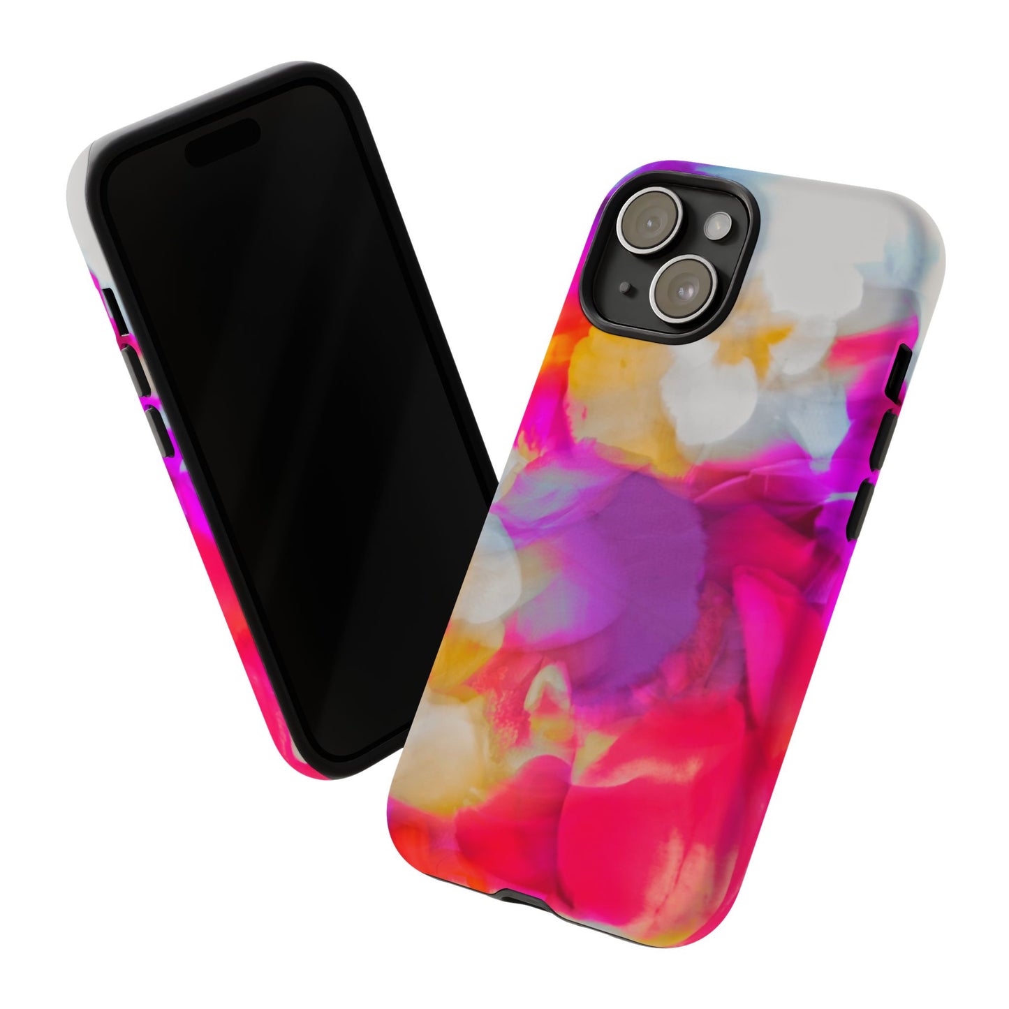 Floral Phone Case: Stylish Art for Your Device, Tough Cases, Gift for Her, Flower Print, Trendy Accessories, Phone Protection