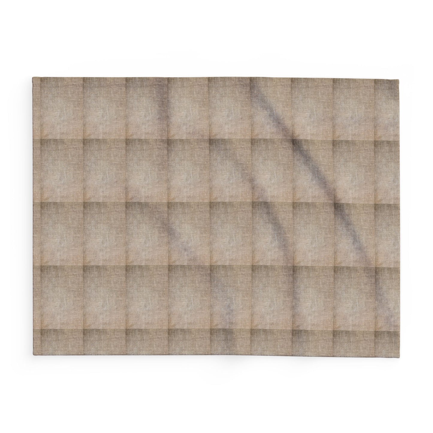 Cozy Minimalist Arctic Fleece Blanket | Soft Throw for Home, Gift for Winter, Sofa Cover, Bedspread, Travel Blanket