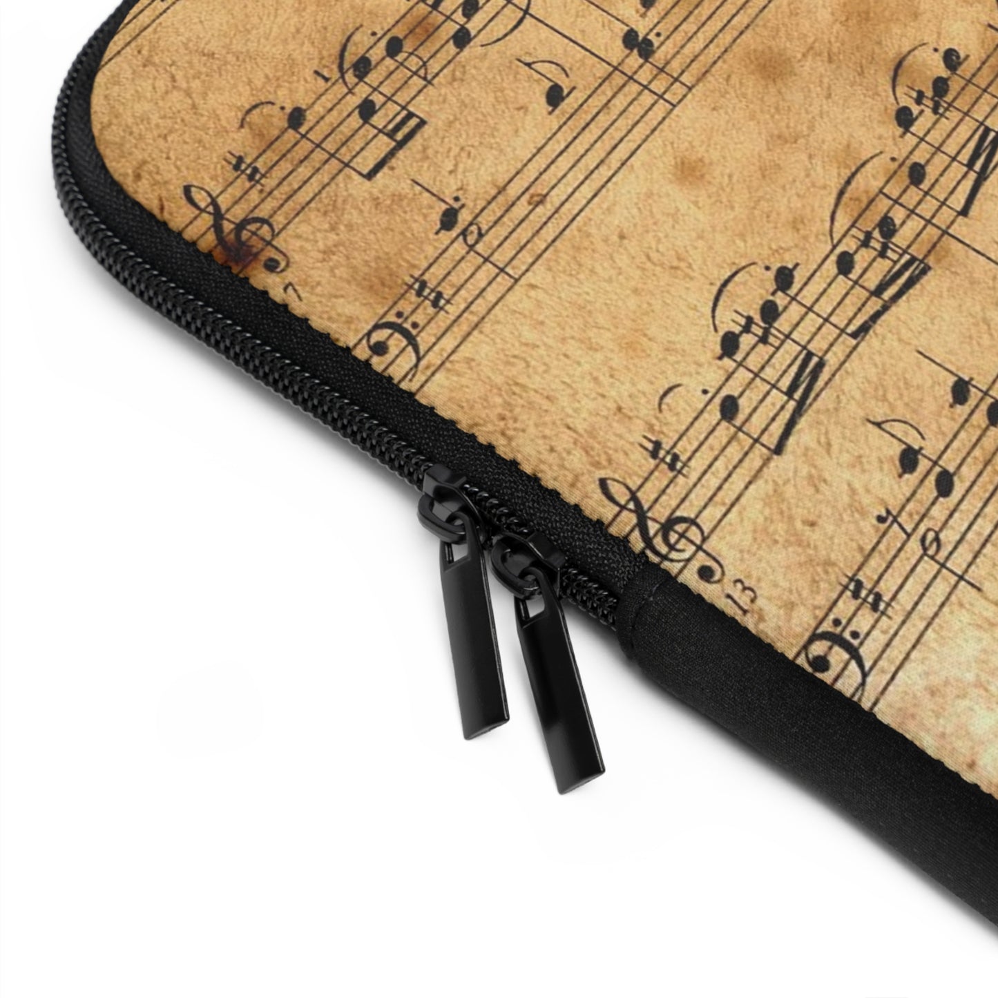 Vintage Music Laptop Sleeve with Violin Design, Music Lover Gift, Geeky Accessory, Musician Laptop Case, Unique Tech Sleeve