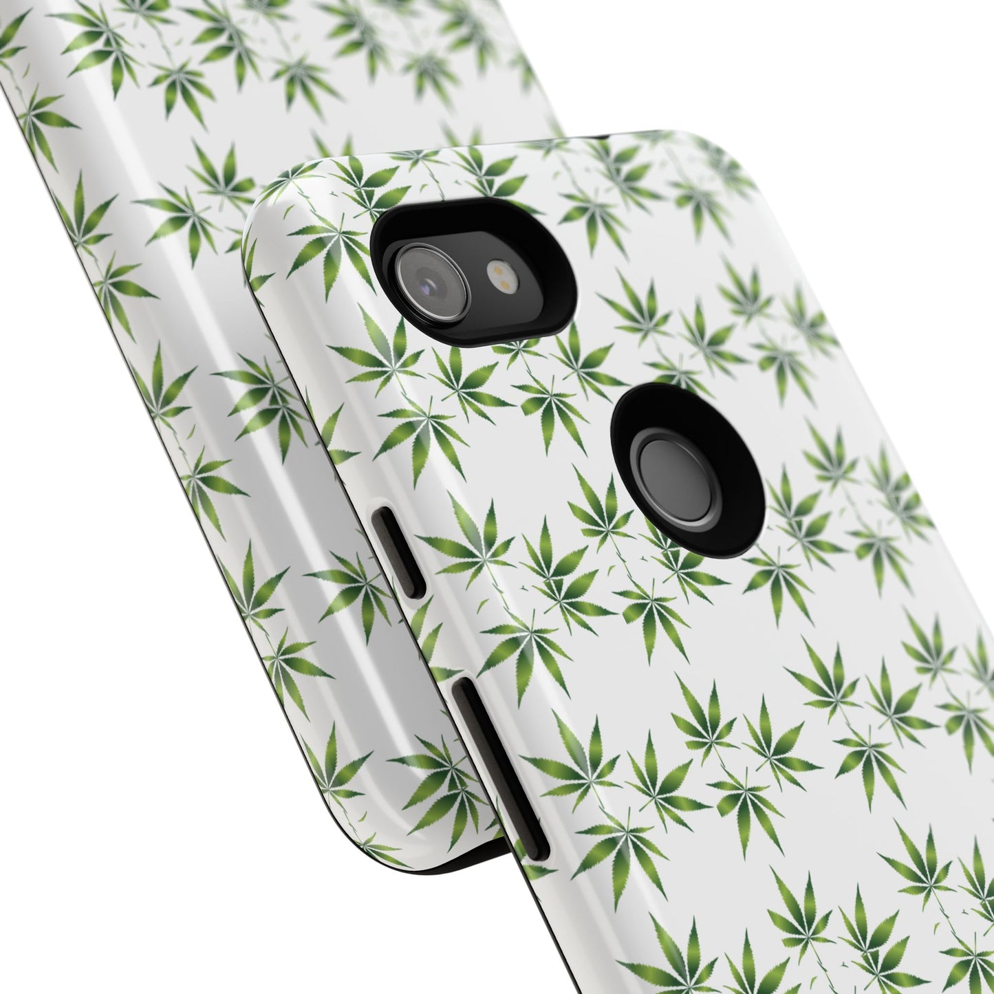 Stylish Phone Case with Cannabis Leaf Design, Durable Phone Cover, Gift for Stoner Friends, Unique Phone Accessory, Nature-Inspired Design