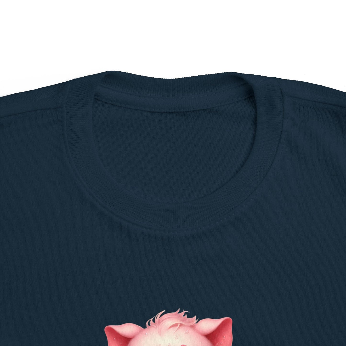 Cute Pig Toddler Tee, Adorable Animal Shirt for Kids, Perfect Baby Gift, Birthday Outfit, Playful Graphic Tee, Toddler Clothing