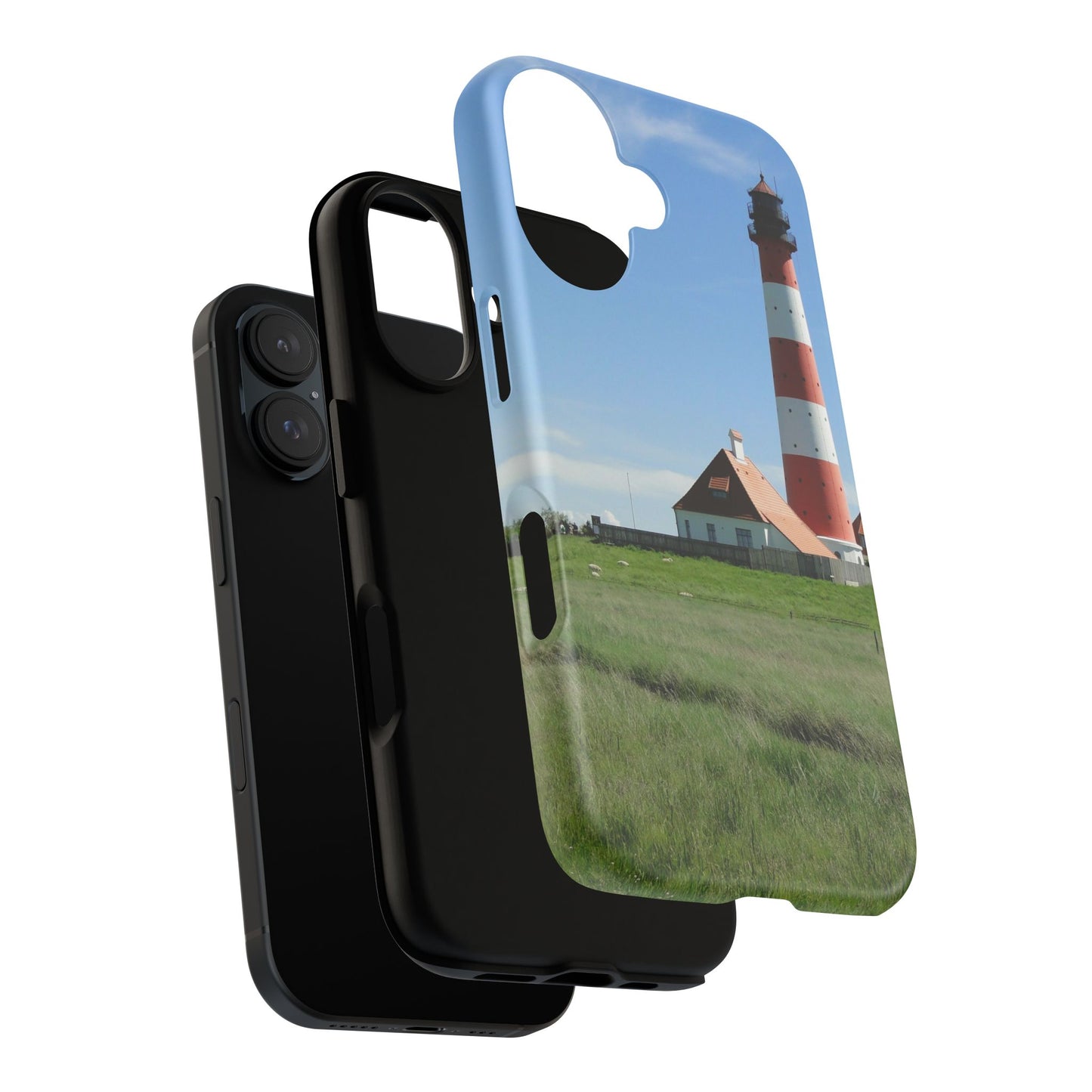 Lighthouse Phone Case - Coastal Vibes, Nautical Gift, Ocean Lover Accessory, Beach Aesthetic, Customizable Design