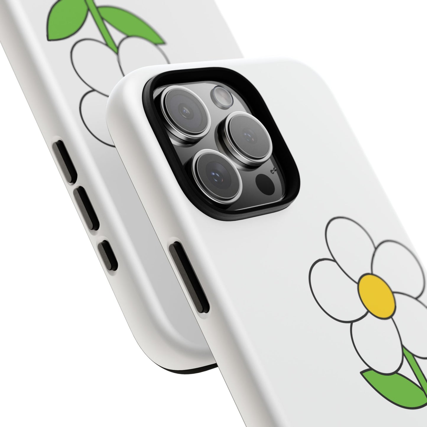 Floral Phone Case, Tough Cases with Flower Design, Cute Phone Accessory, Gifts for Her, Spring Decor, Unique Phone Cases