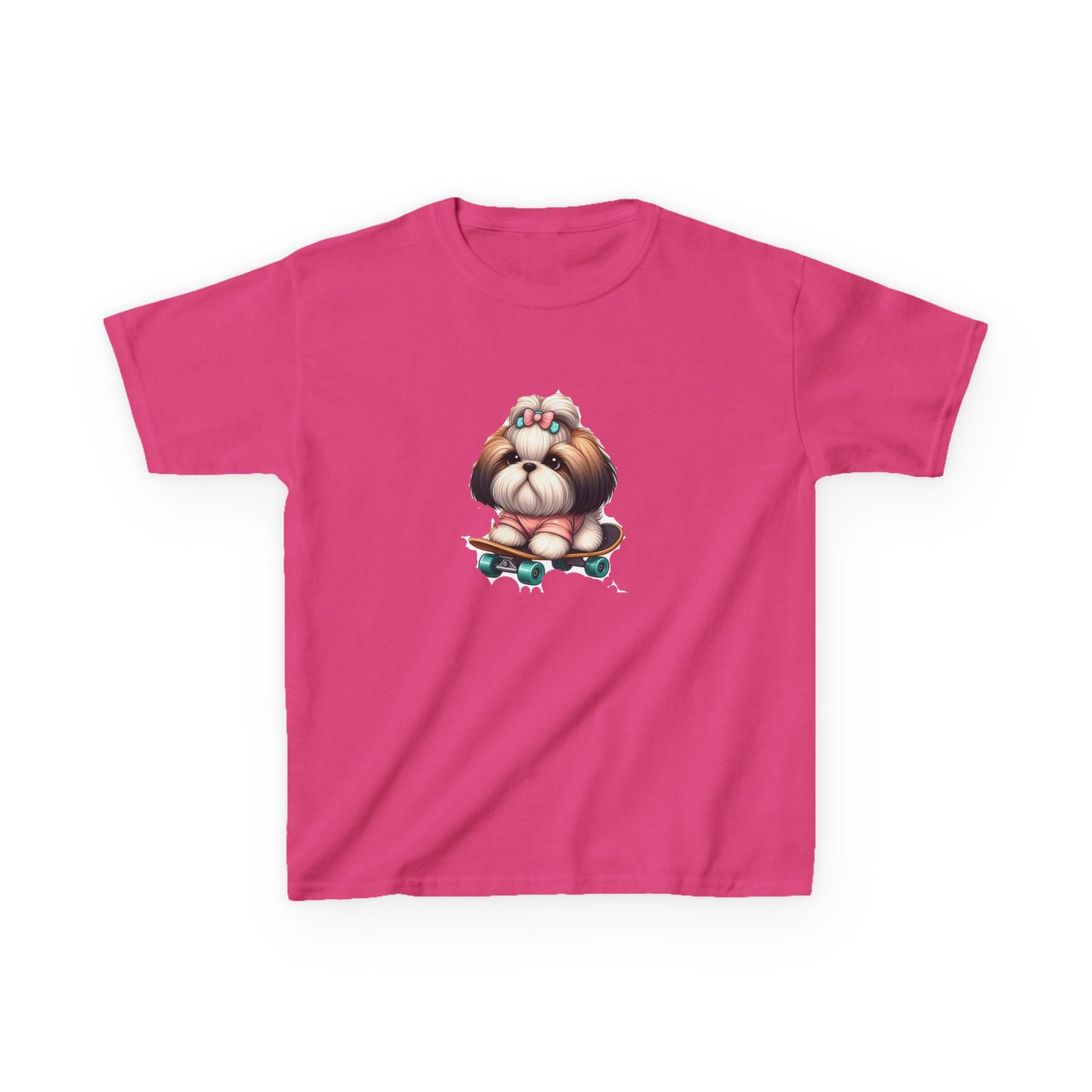 Kids Heavy CottonTee - skateboard