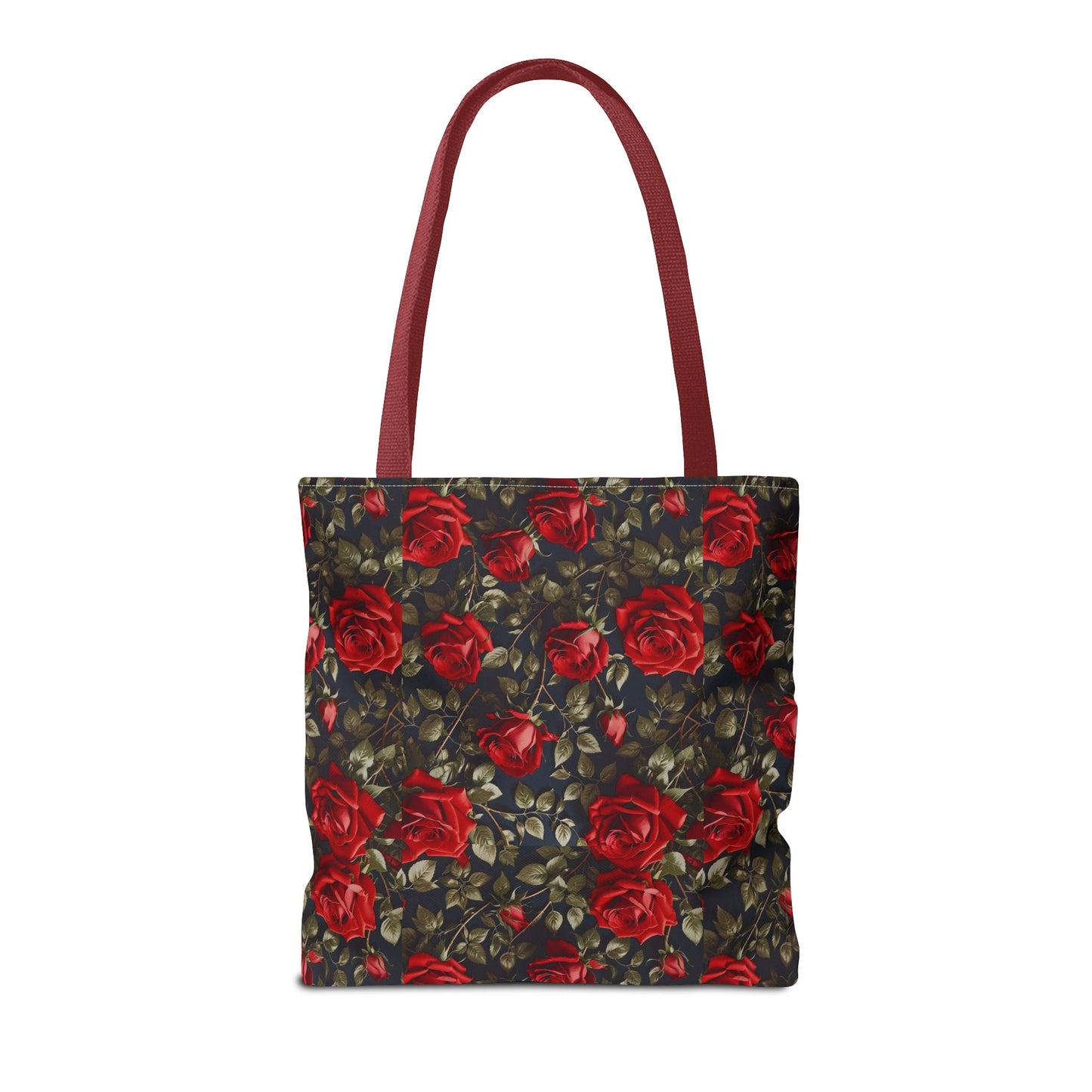 Elegant Floral Tote Bag, Stylish Rose Print, Gift for Her, Eco-Friendly Shopping Bag, Perfect for Spring, Everyday Use, Casual Chic