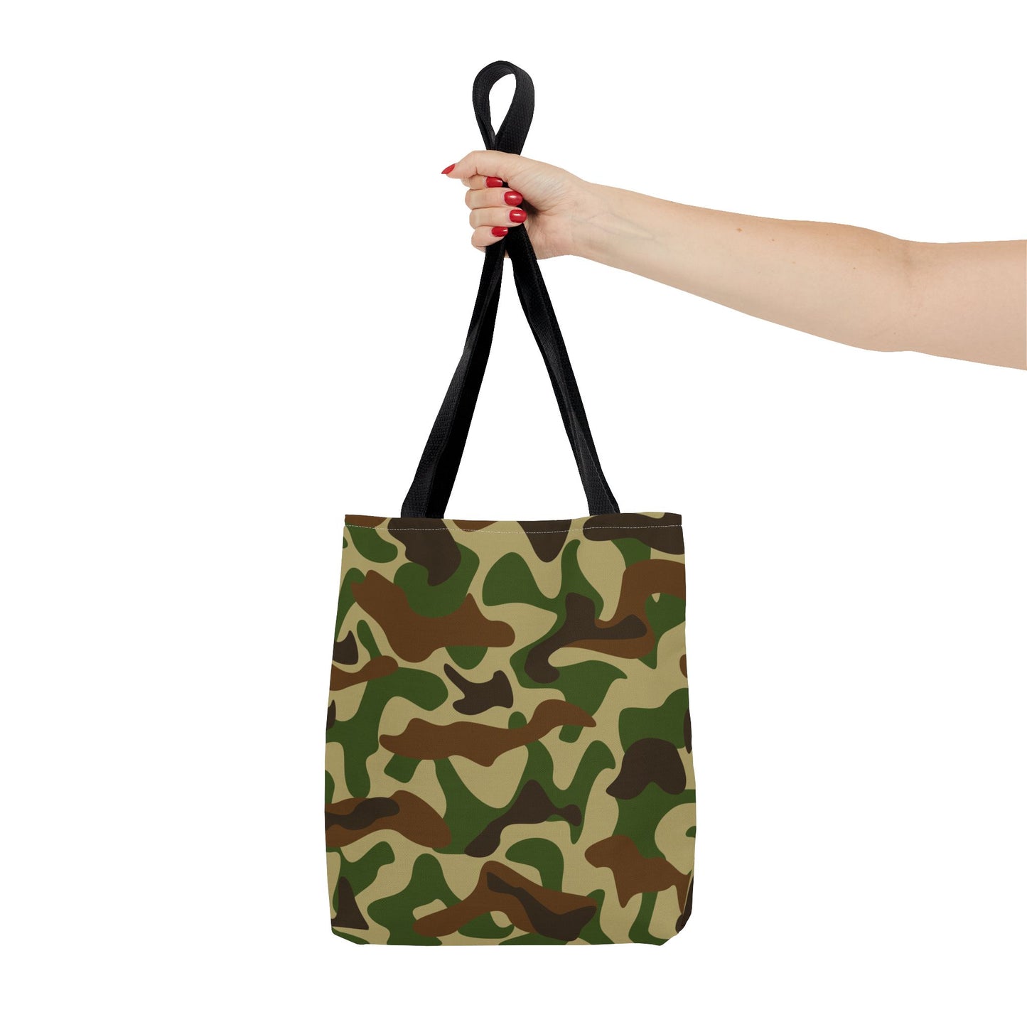 Camouflage Print Tote Bag, Stylish Shopping Bag, Everyday Use, Gym Tote, Eco-Friendly, Travel Accessory