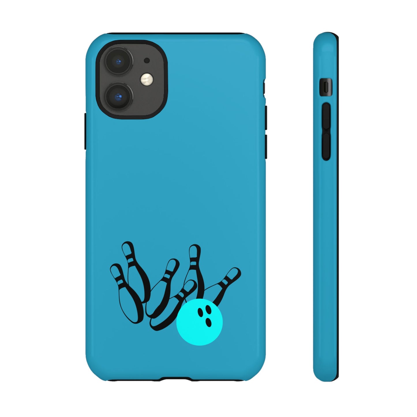 Bowling Phone Case, Tough Cases for Bowling Enthusiasts, Fun Gift for Bowlers, Unique Phone Accessory, Sports Themed Cases