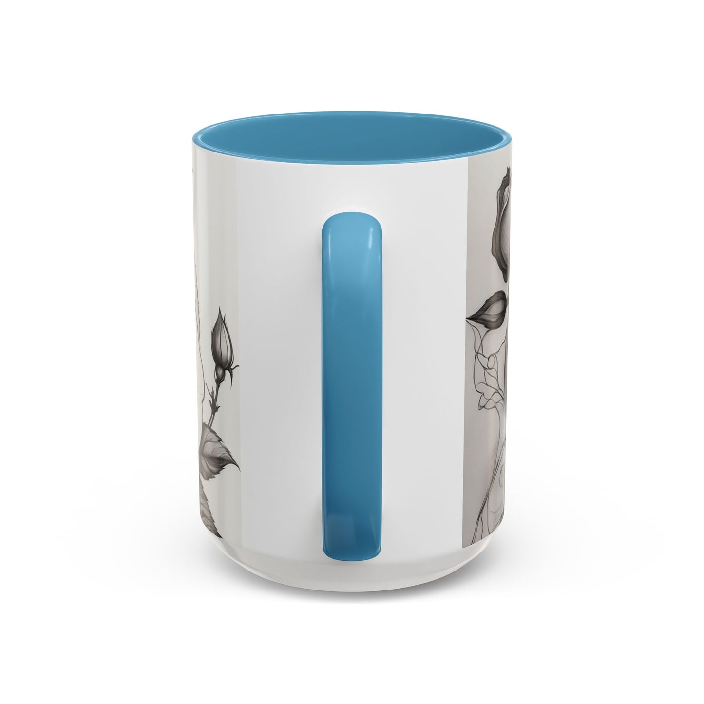 Elegant Floral Coffee Mug - Perfect Gift for Flower Lovers, Mother's Day, Birthdays, Home Decor, Office Use