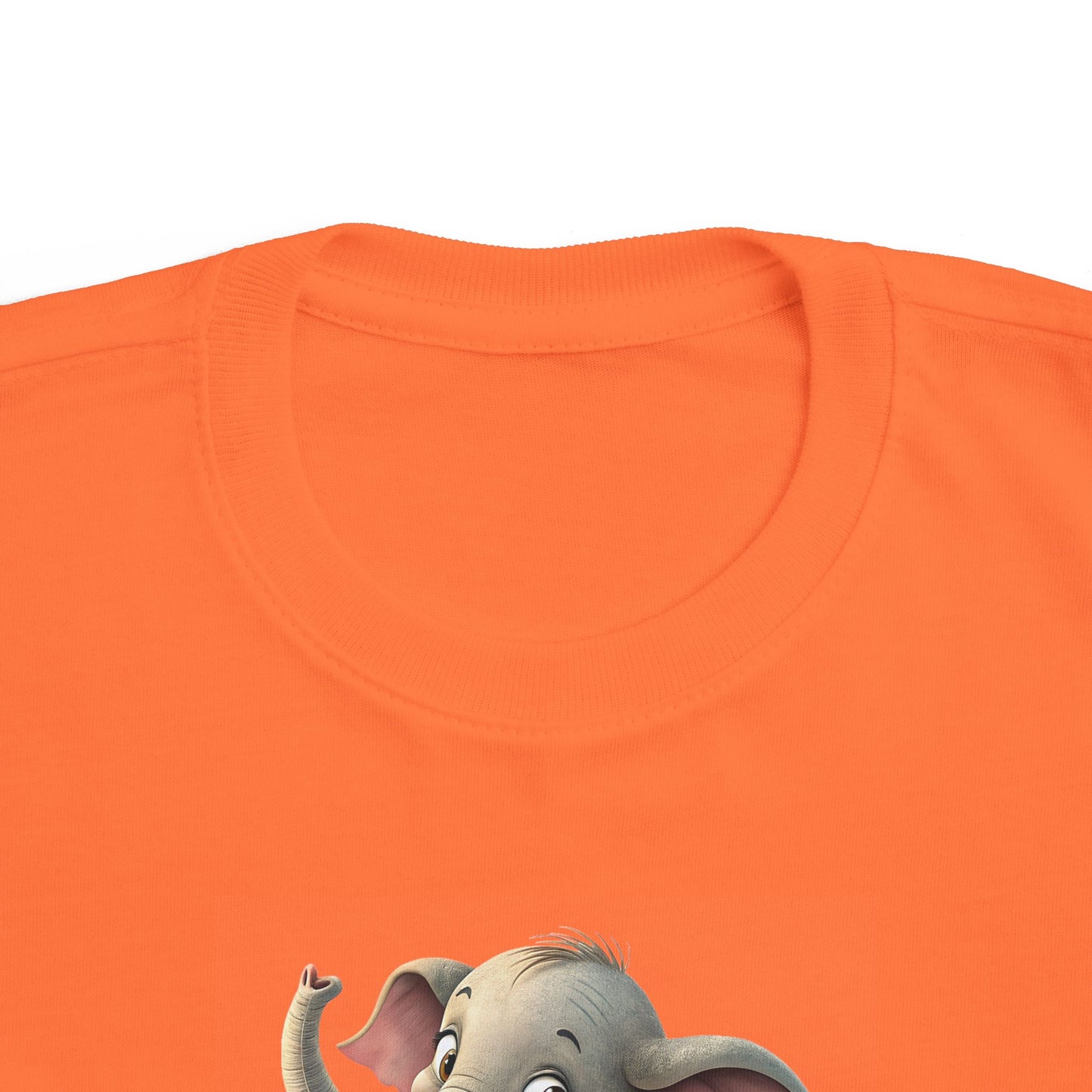 Cute Elephant Toddler Tee, Fun Summer Shirt, Kids Beachwear, Adorable Gift for Ages 2-5, Playful Animal Apparel