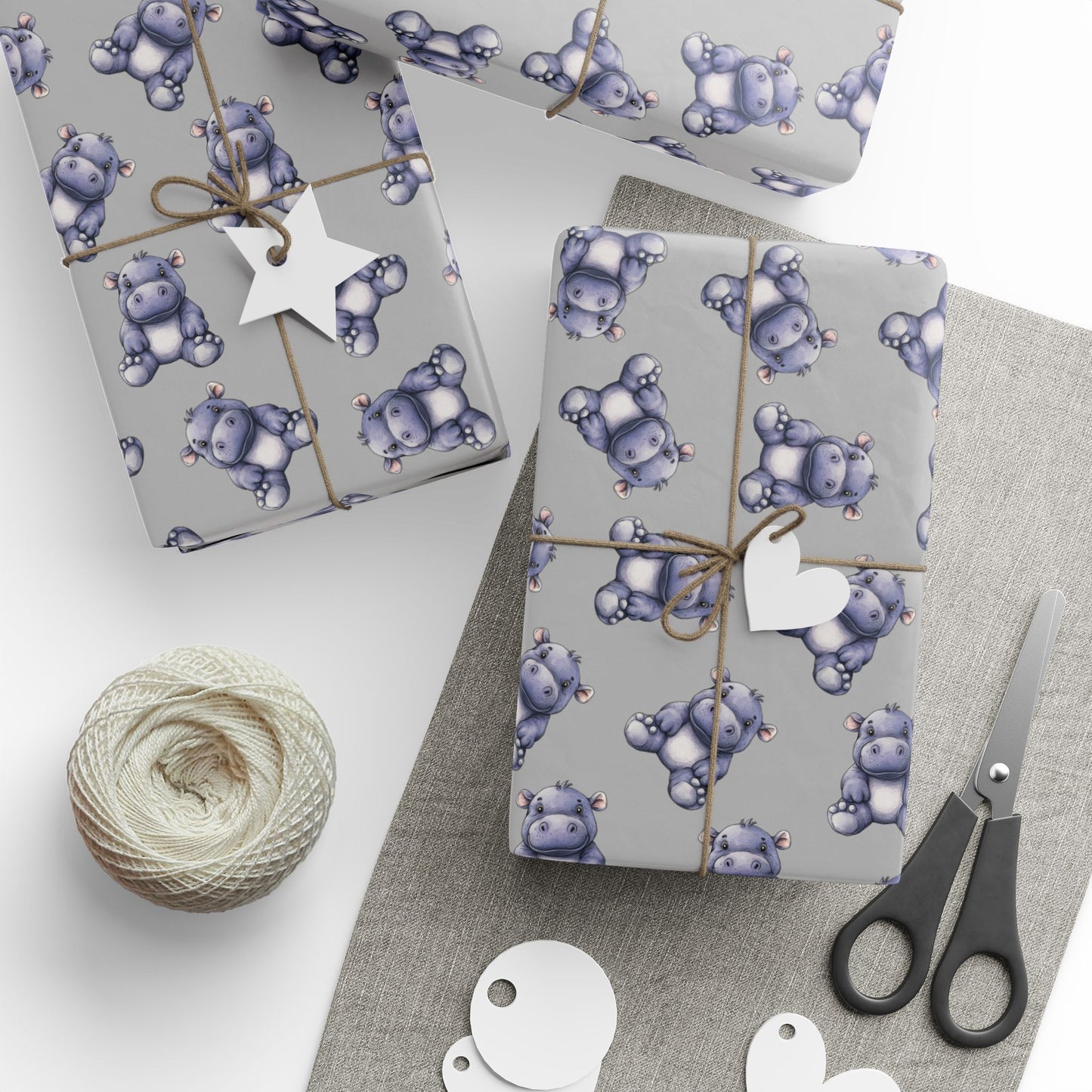 Fun Animal Wrapping Papers | Cute Gift Wrap for Kids, Birthdays, Baby Showers, Holidays, Eco-Friendly, Whimsical Designs