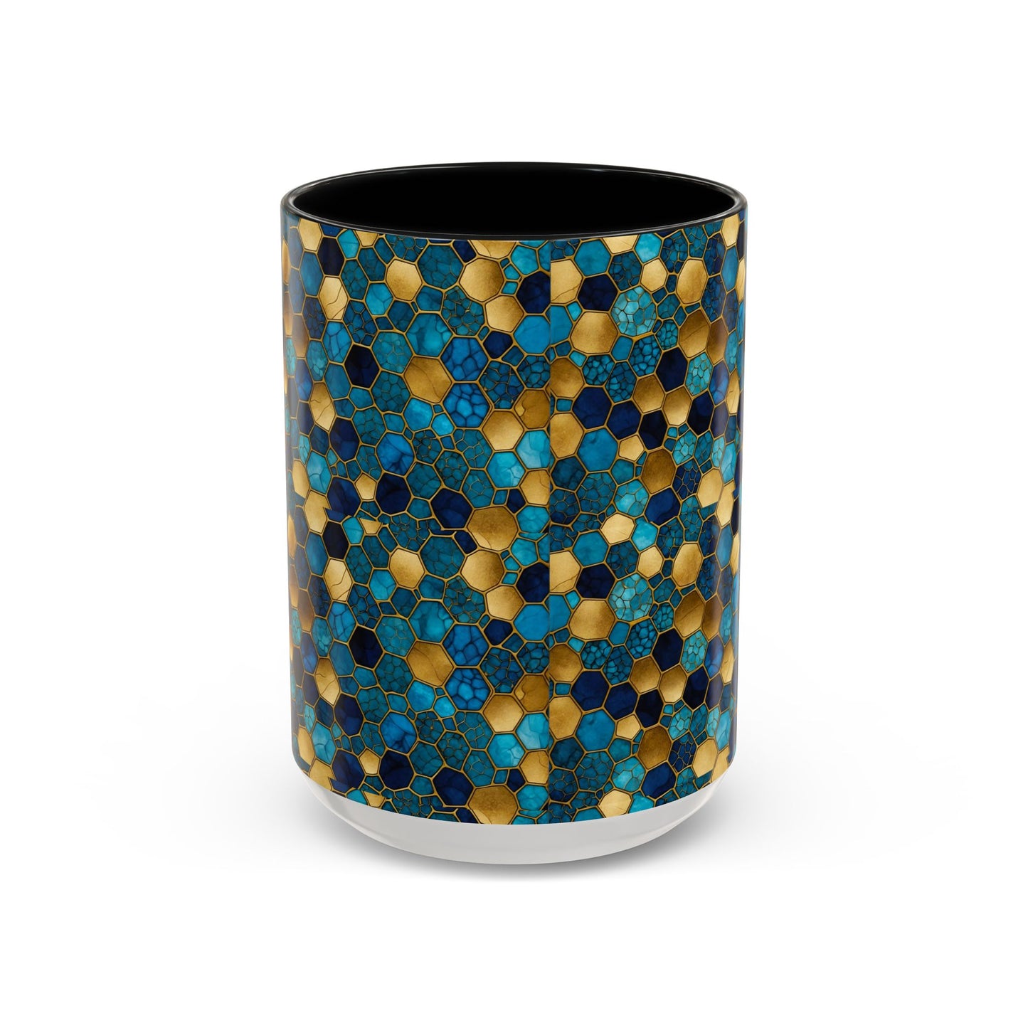 Textured Geometric Accent Coffee Mug, Unique Coffee Cup, Home Decor, Gift for Coffee Lovers, Modern Kitchenware