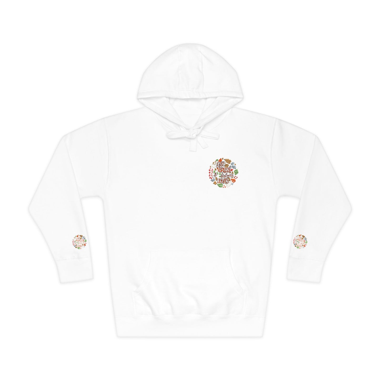 Floral Unisex Fleece Hoodie - Cozy Gift for Nature Lovers, Perfect for Fall, Spring, Birthdays, Relaxation, Outdoor Activities