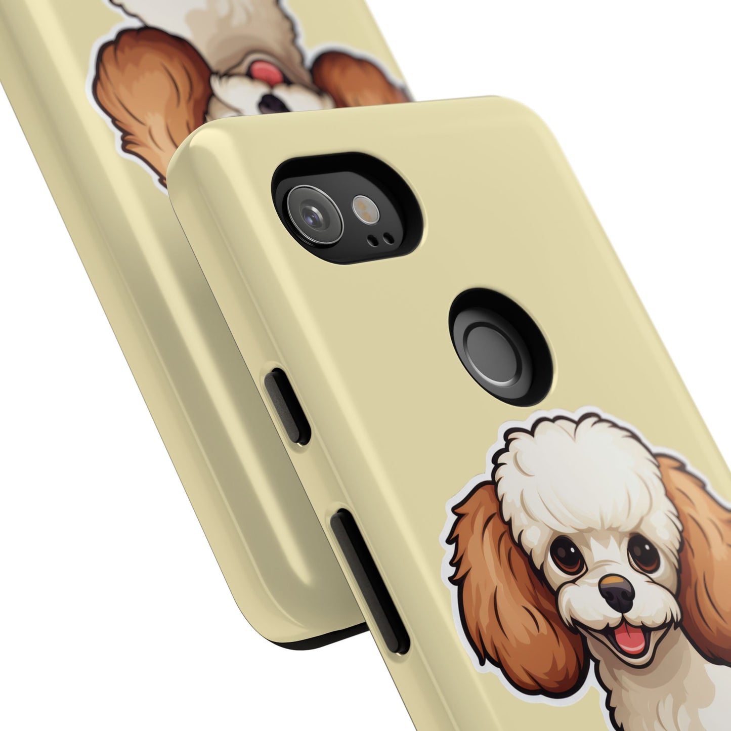 Cute Dog Phone Case, Pet Lover Gift, Custom Phone Cover, Cartoon Dog Case, Durable Phone Accessory