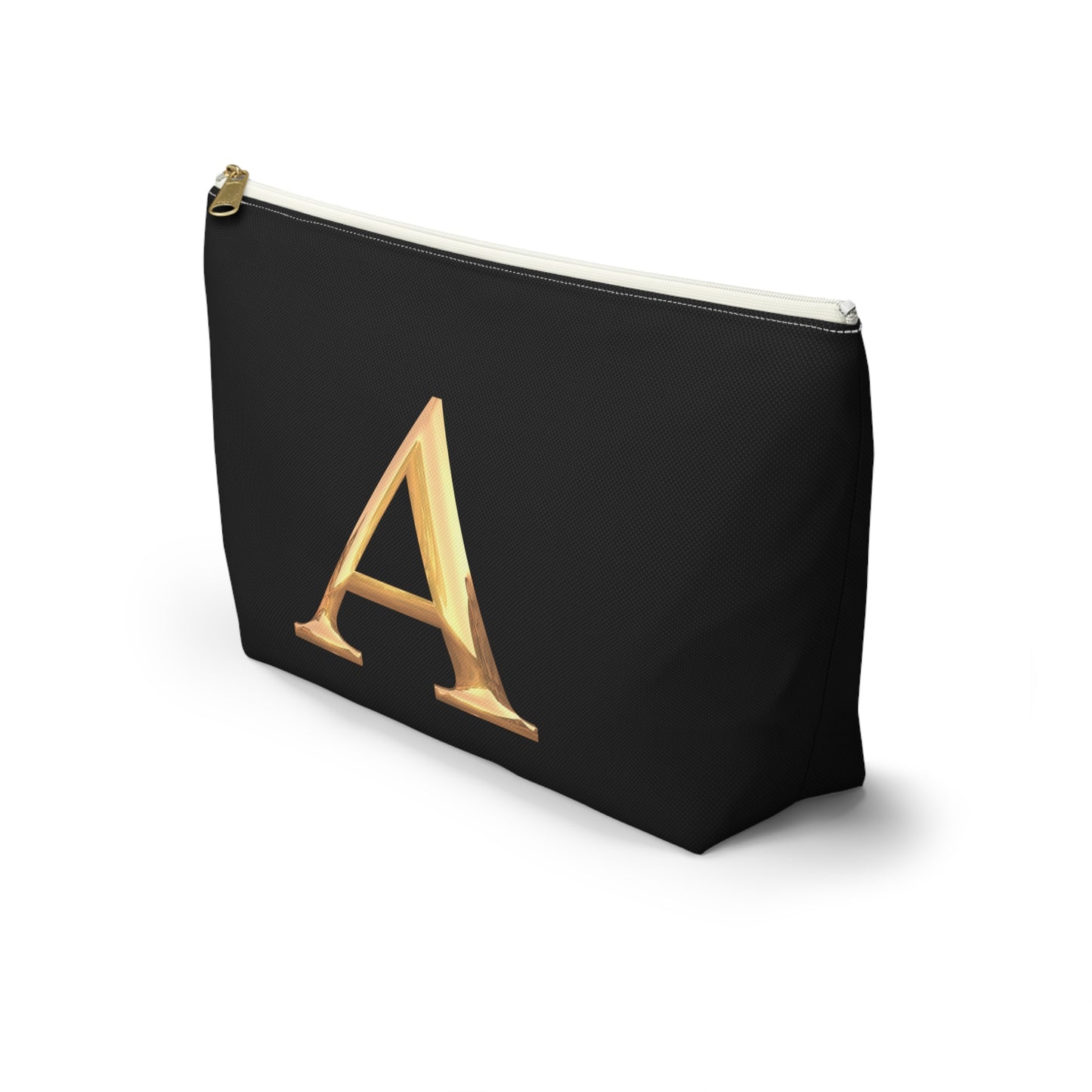 Monogrammed Accessory Pouch, Personalized Cosmetic Bag, Elegant Makeup Organizer, Travel Essentials, Gift for Her, Birthday Gift