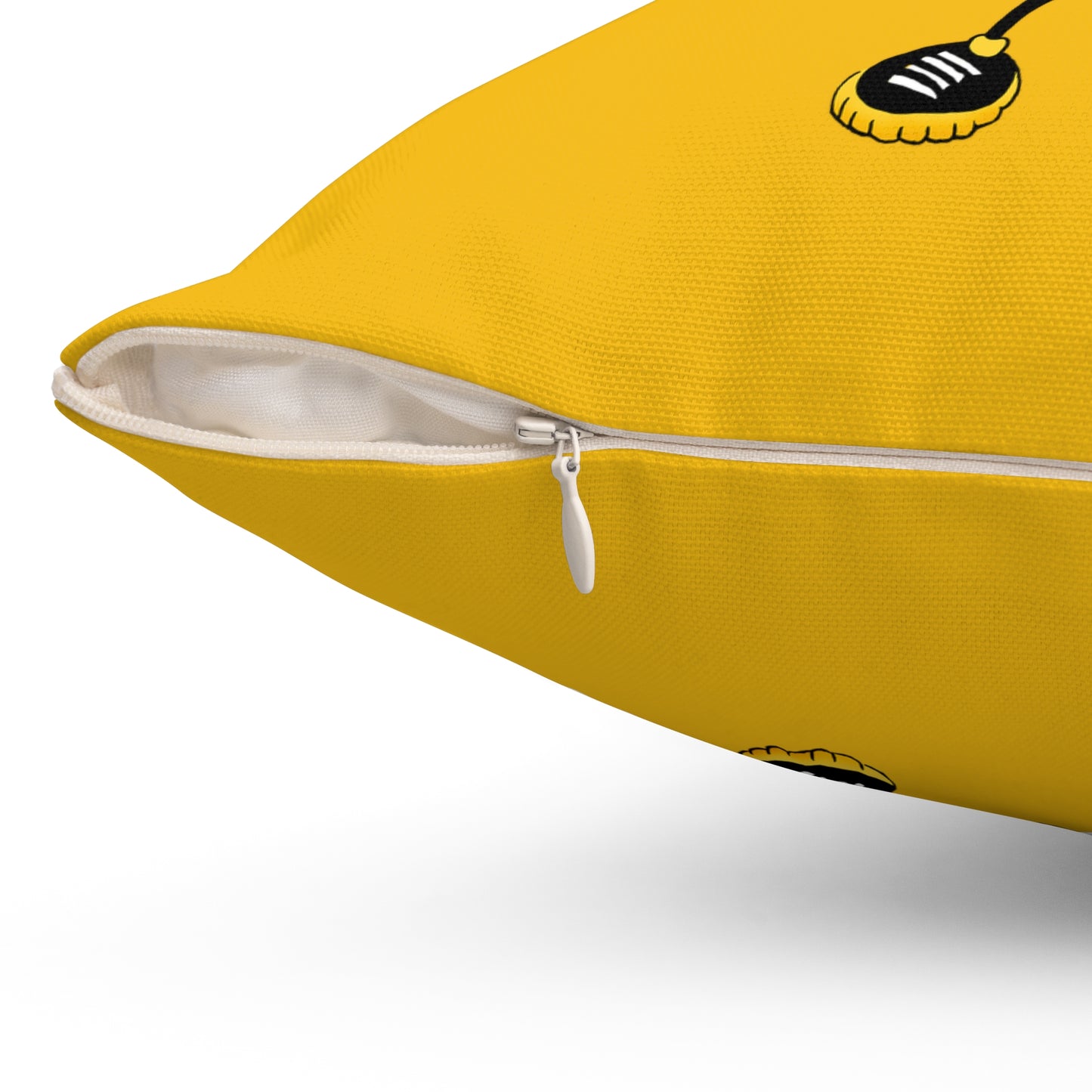 Bee Themed Throw Pillow - "Sticky Sweet" Design, Home Decor