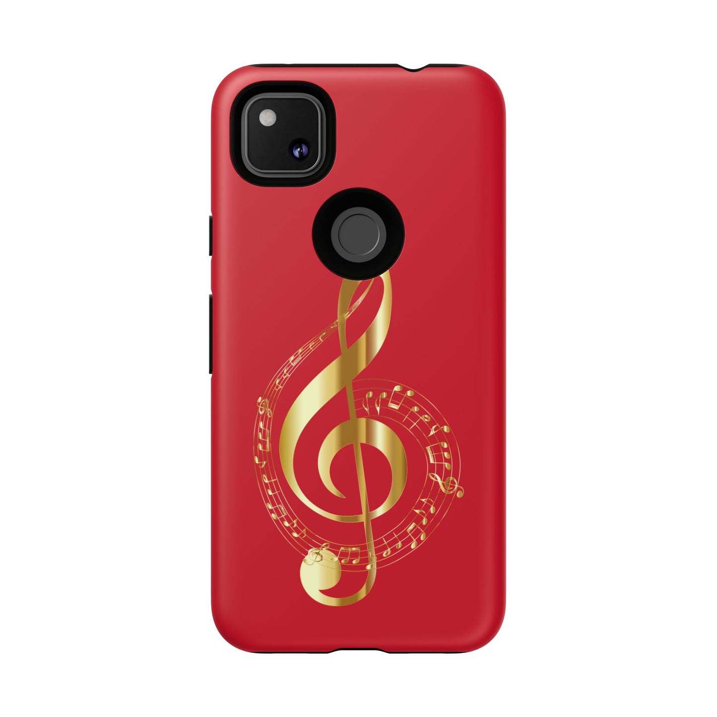 Tough Cases - Red Musical Note