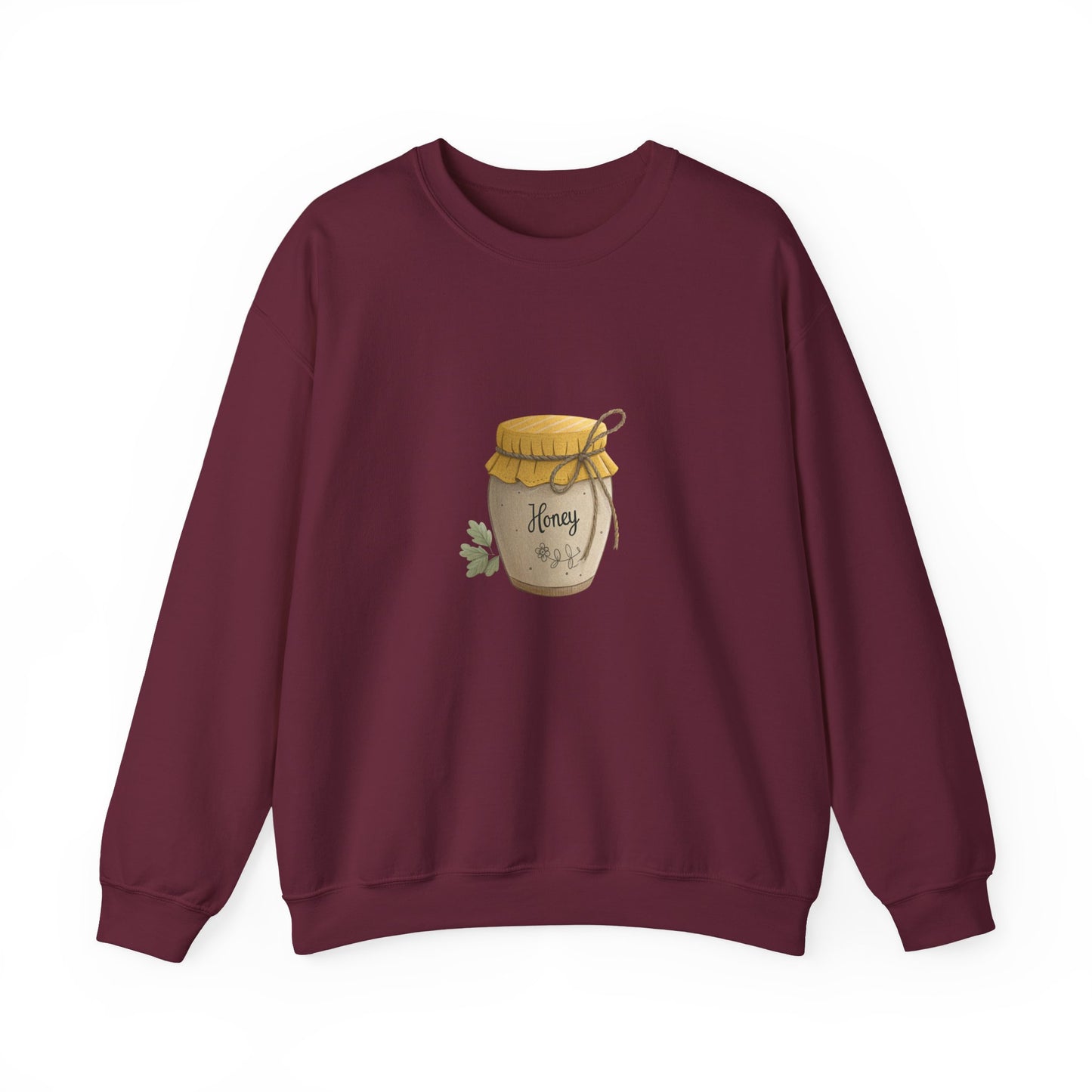 Honey Jar Sweatshirt, Cozy Gift, Fall Fashion, Unisex Apparel, Sweetheart Gift, Cute Sweatshirt