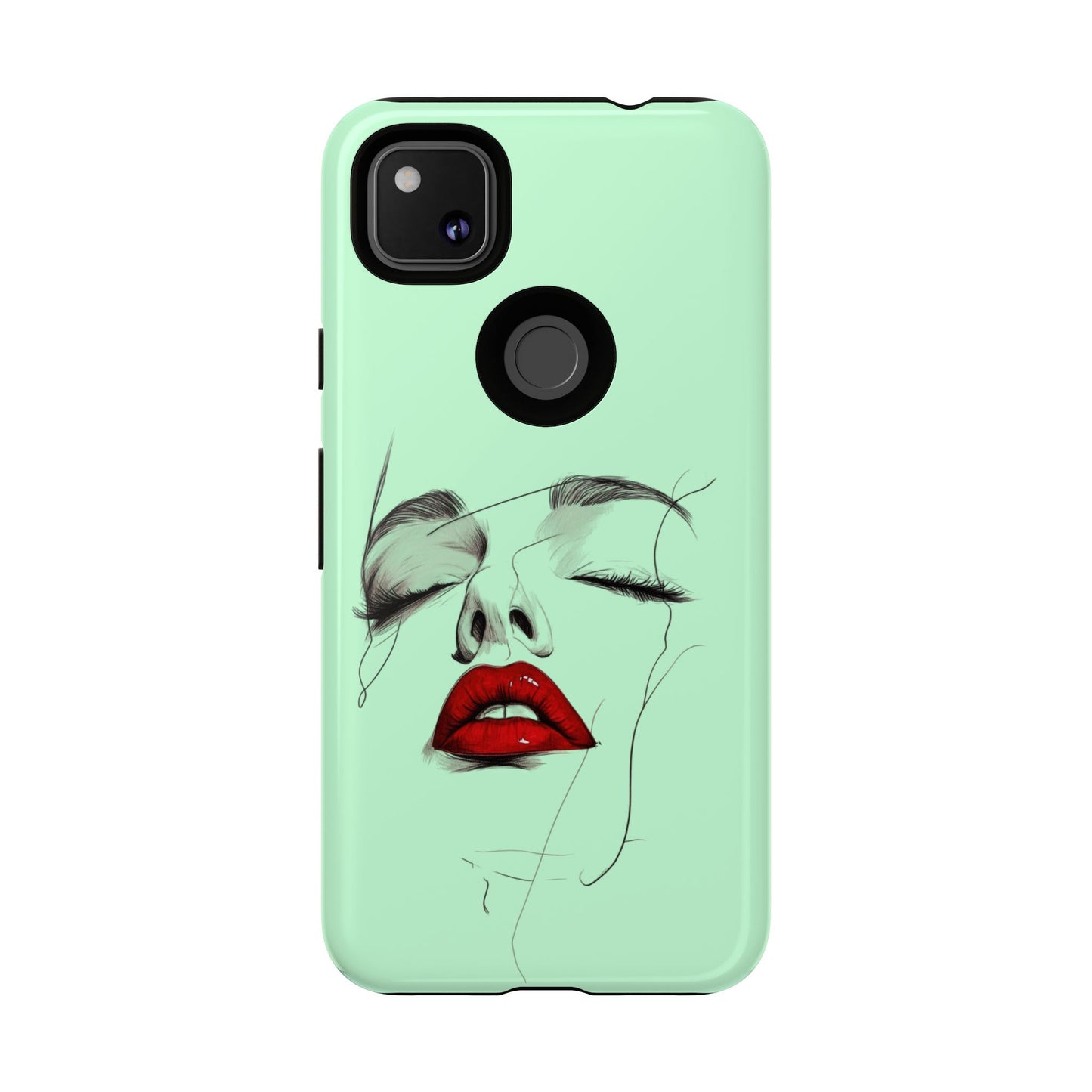Stylish Phone Case, Artistic Phone Cover, Trendy Tech Accessory, Unique Cell Phone Protector, Gift for Her, Modern Aesthetic
