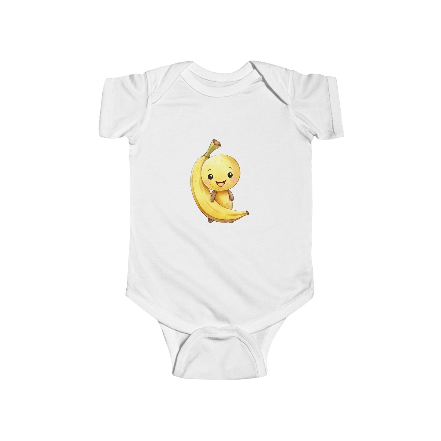Cute Banana Infant Bodysuit, Baby Onesie, Newborn Gift, Funny Baby Clothes, Toddler Outfit, Fruit Theme Baby Wear