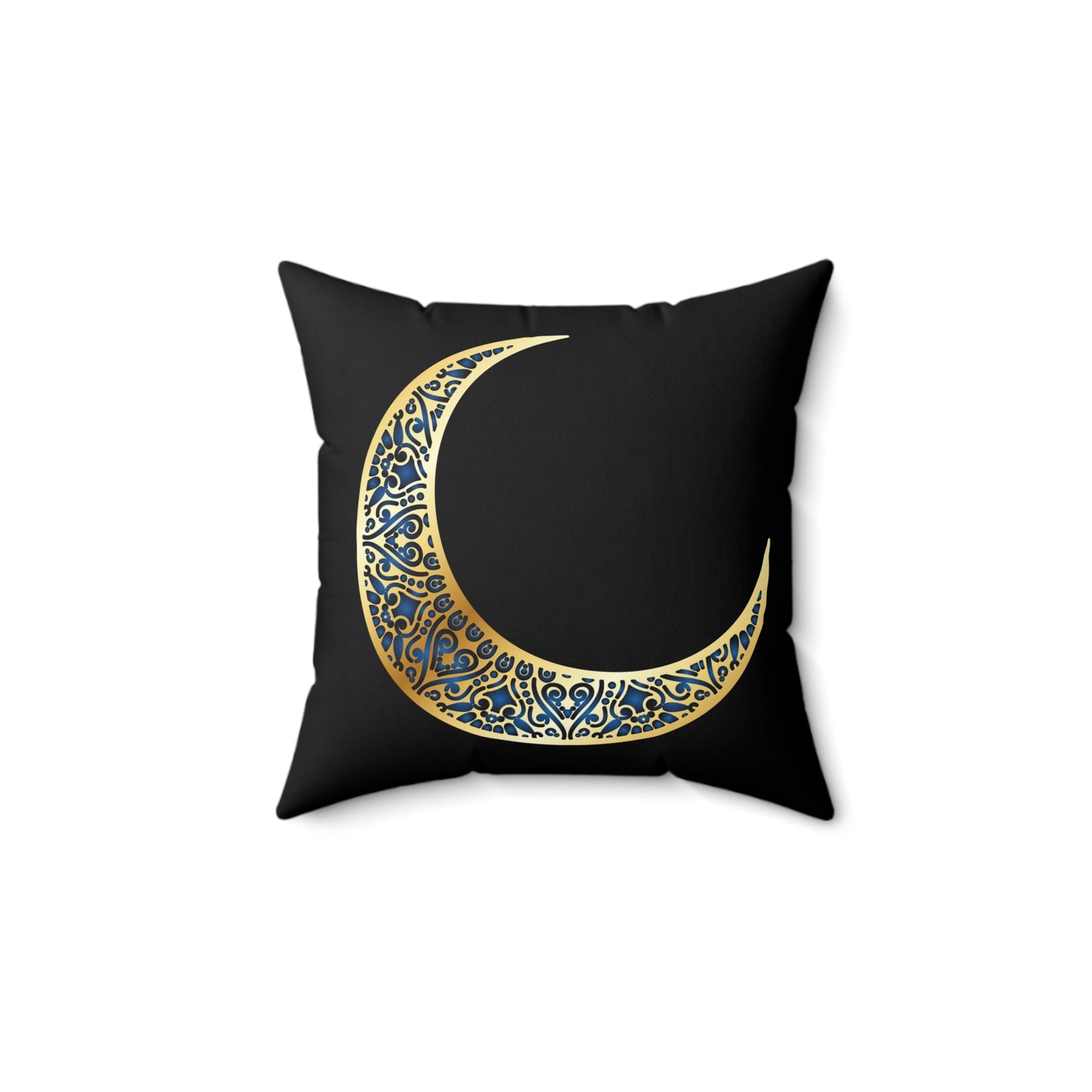 Bohemian Moon Decorative Pillow, Elegant Home Decor, Gift for Moon Lovers, Cozy Living Room Accent, Unique Bedroom Accessory