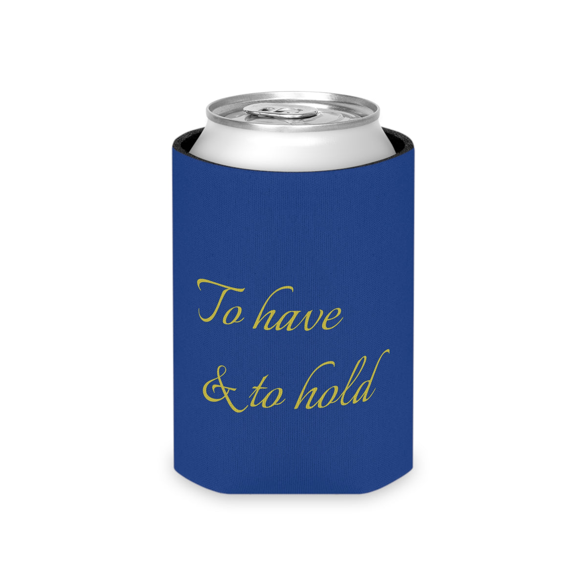 Personalized Wedding Can Cooler, To Have & To Hold, 2025 Drink Sleeve, Bridal Party Favor, Event Keepsake, Summer Celebration