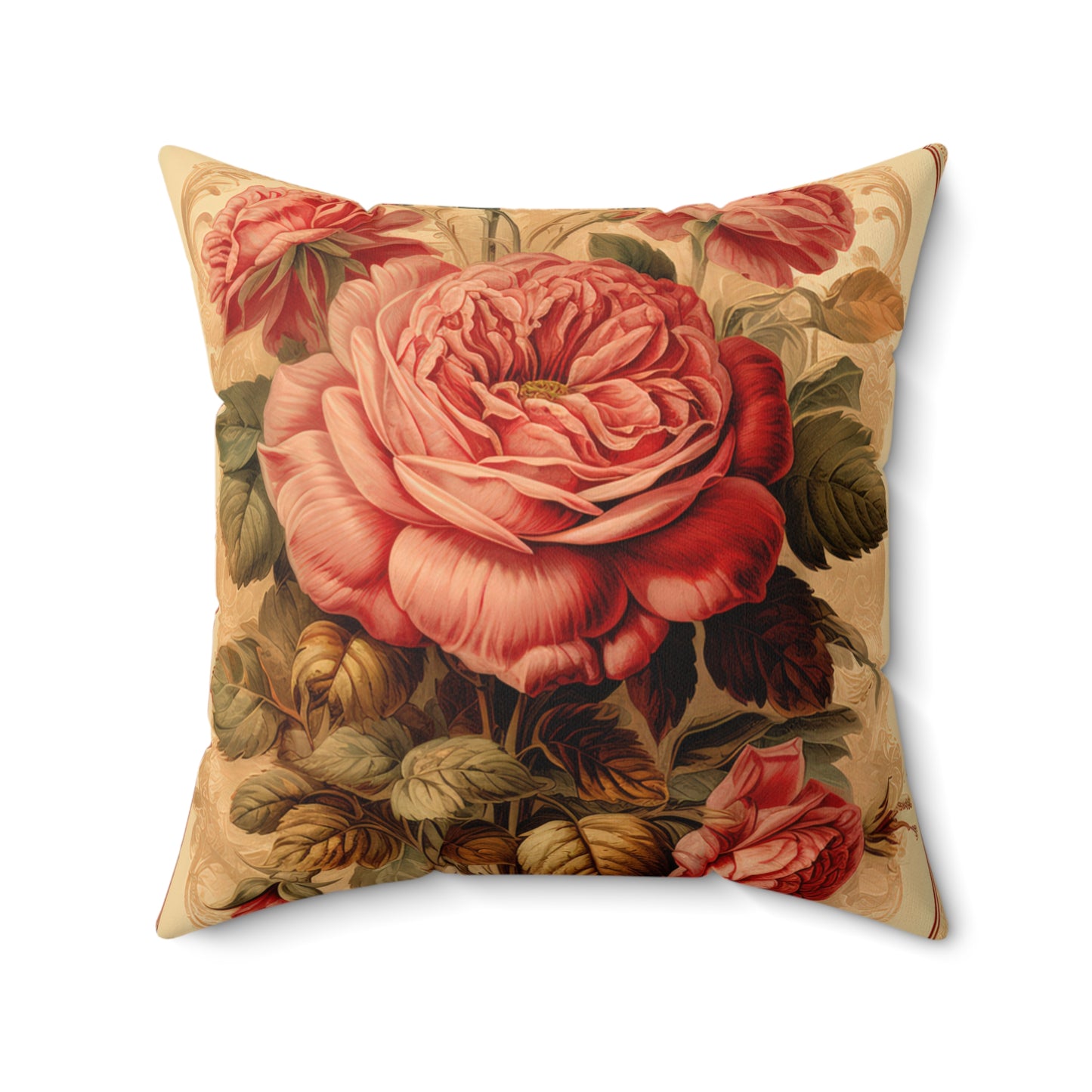 Spun Polyester Square Pillow