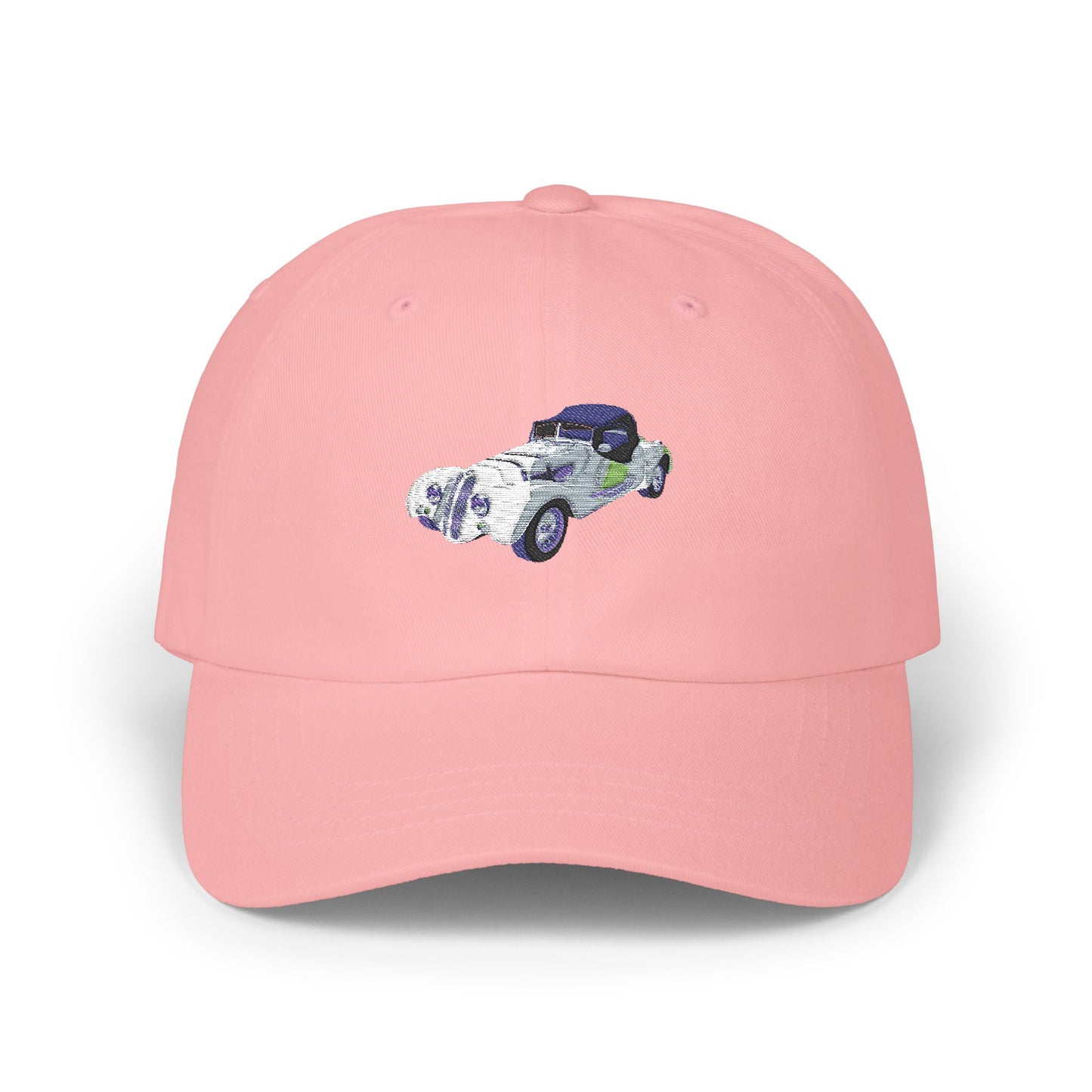 Classic Car Dad Cap, Vintage Auto Hat, Perfect Gift for Car Lovers, Adjustable Dad Hat, Casual Style for Any Occasion