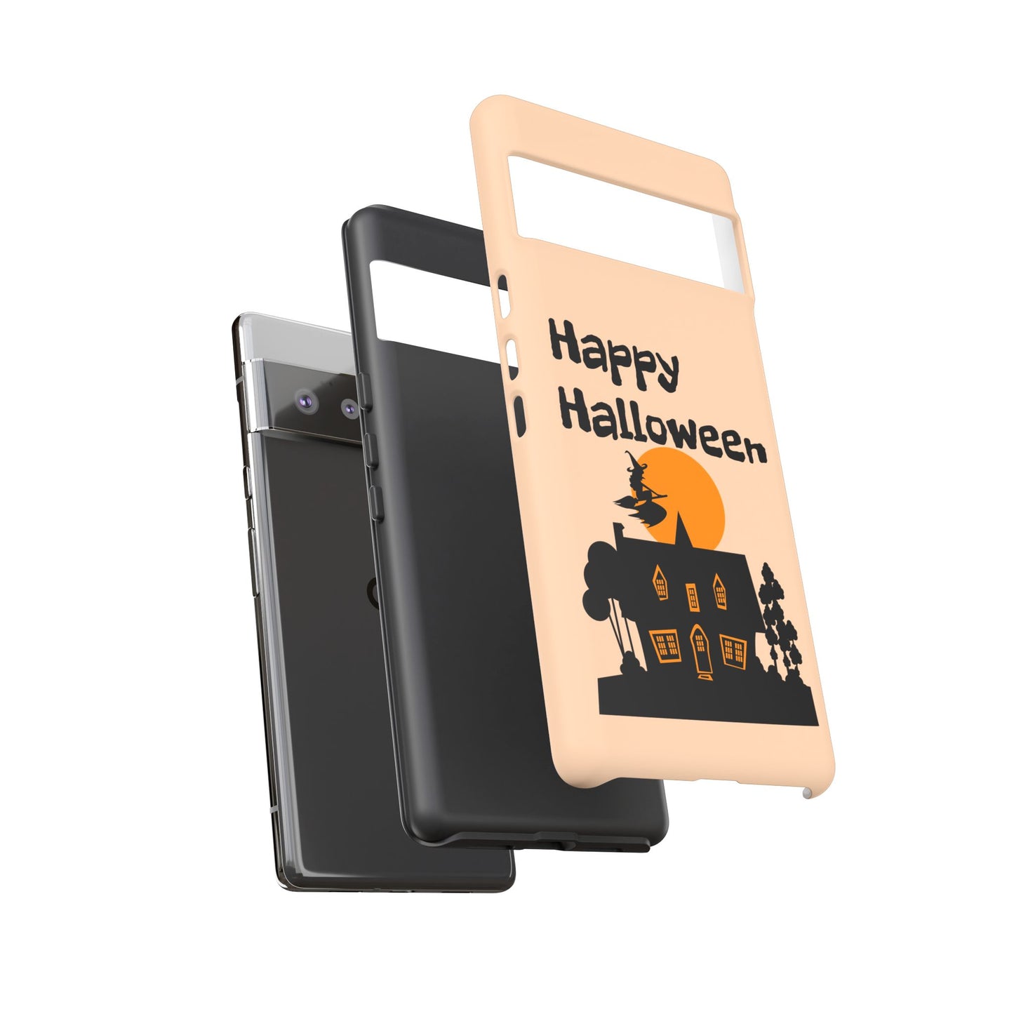 Halloween Phone Case, Spooky Mobile Cover, Tough Case for Phone, Witch Design, Fall Decor, Unique Gift for Halloween