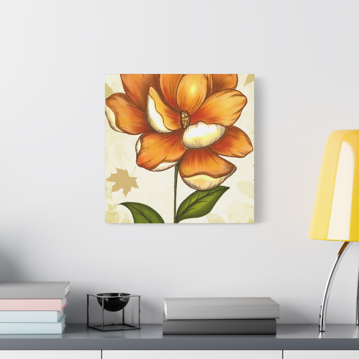 Copy of Matte Canvas, Stretched, 1.25" Tulips Pink and Purple Flowers