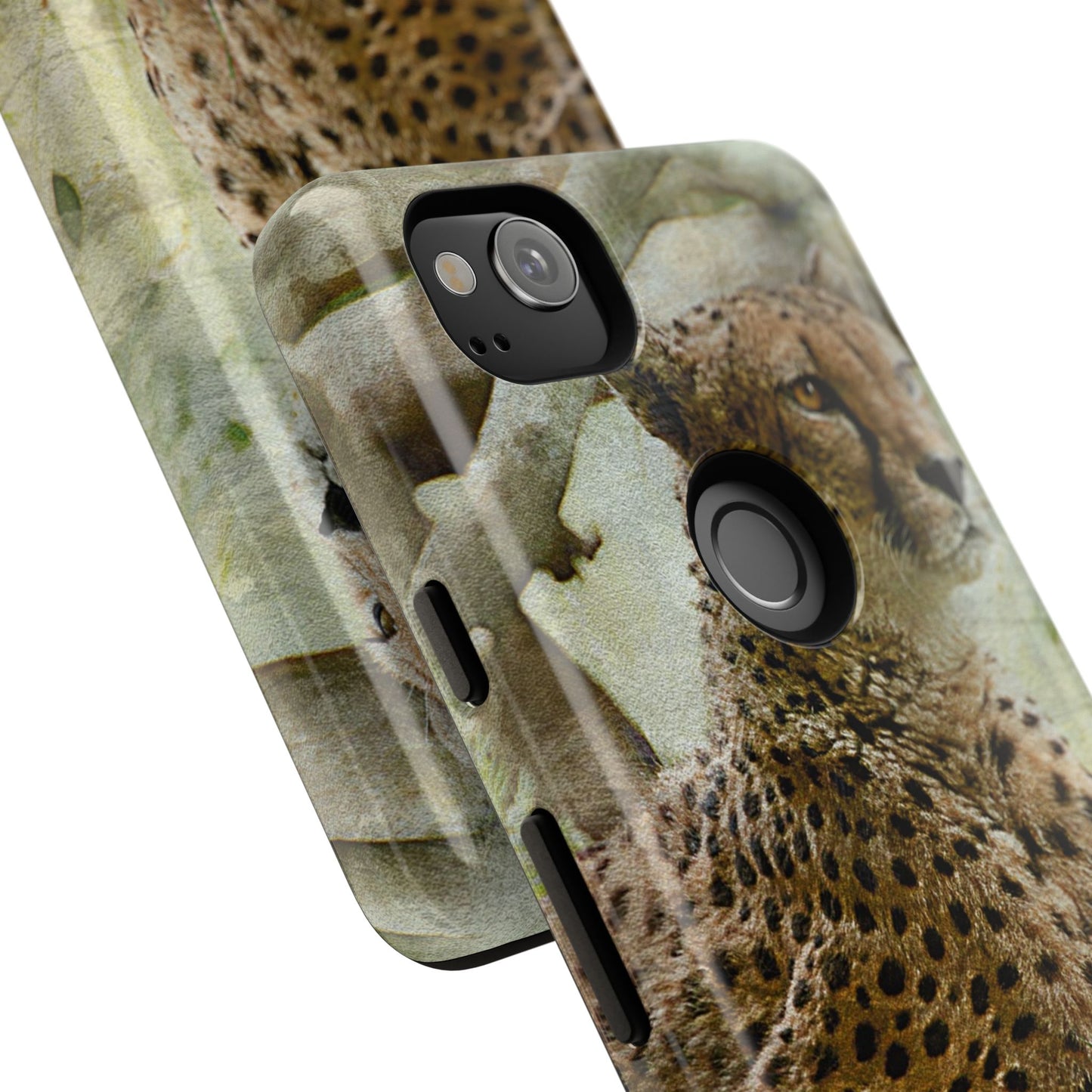 Cheetah Phone Case, Tough Cases, Animal Lover Gift, Wildlife Protection, Eco-Friendly Mobile Cover, Unique Phone Accessory