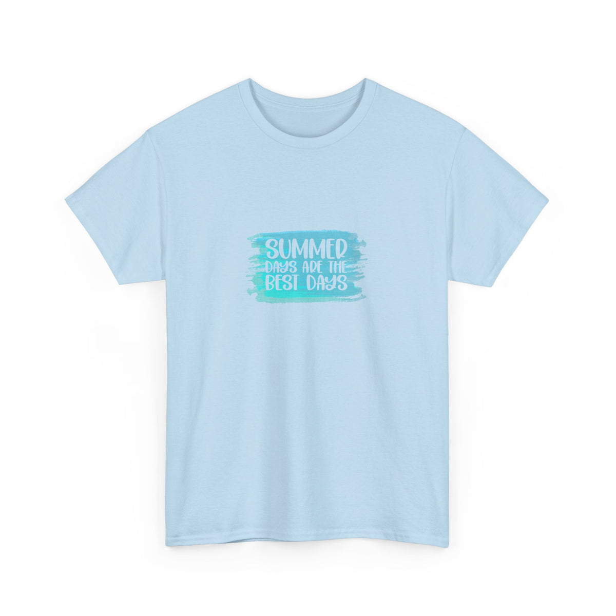 Summer Vibes Unisex Heavy Cotton Tee, Casual Wear, Graphic Tee, Gift for Friends, Festival Clothing, Summer Celebration