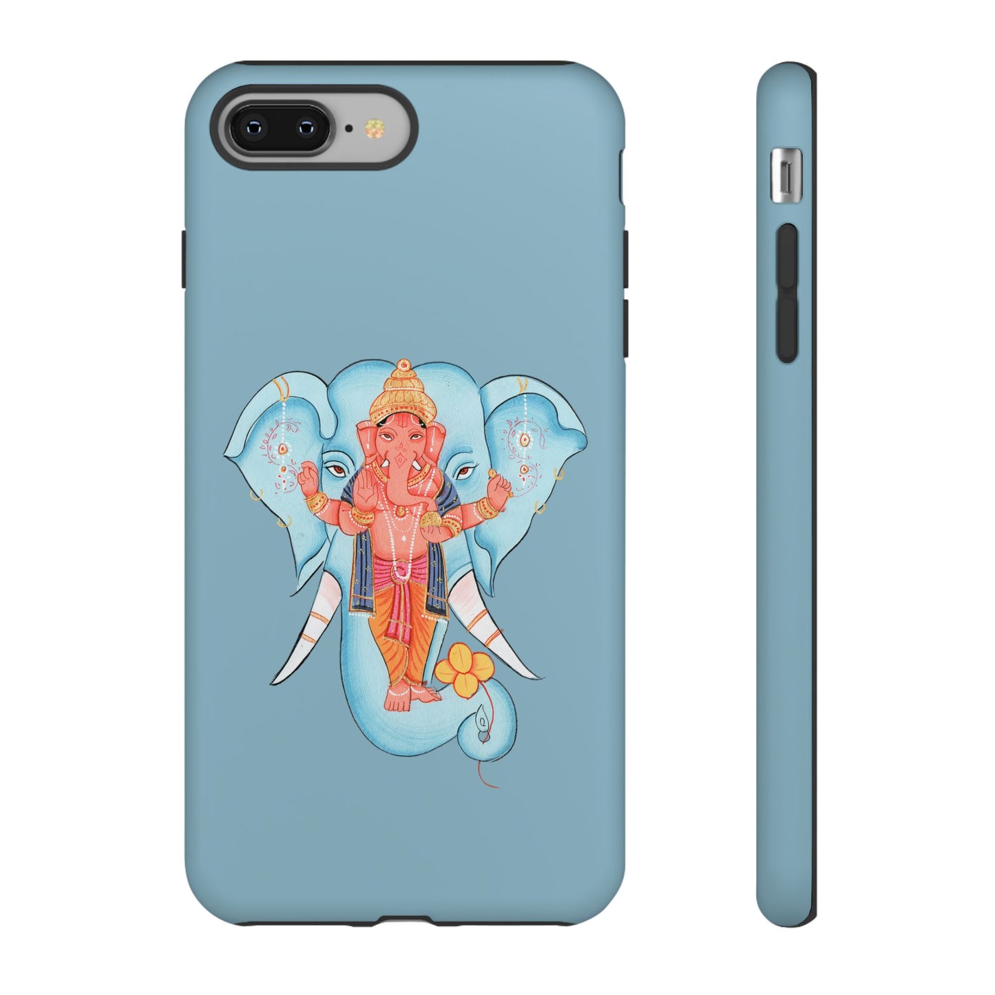 Tough Cases: Ganesh-Inspired Phone Case, Bohemian Phone Cover, Hindu Art Accessory, Festival Gift, Protective Phone Shell