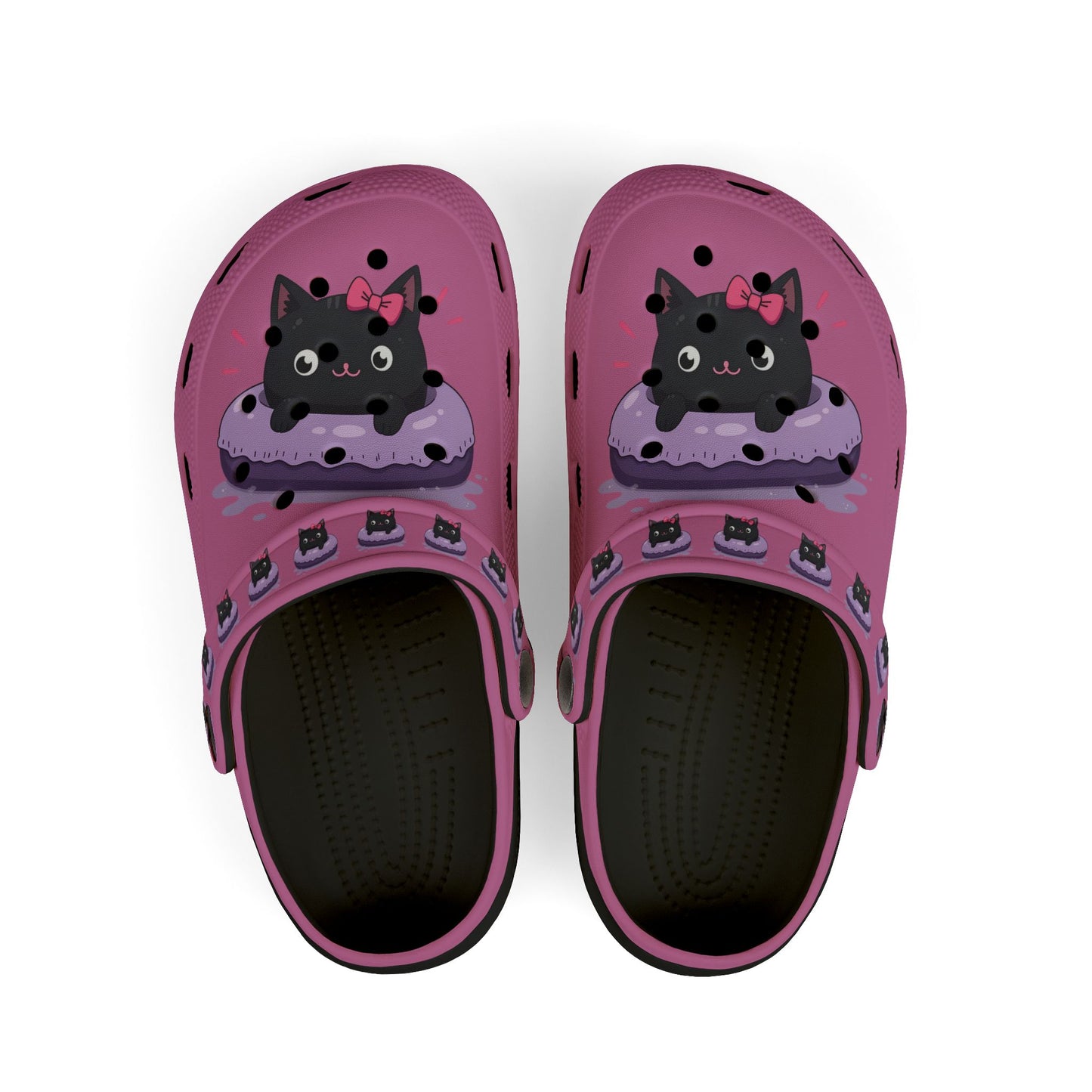 Kid's Cute Cat EVA Foam Clogs, Adorable Toddler Slip-Ons, Playful Kids Footwear, Gifts for Cat Lovers, Summer Play Shoes