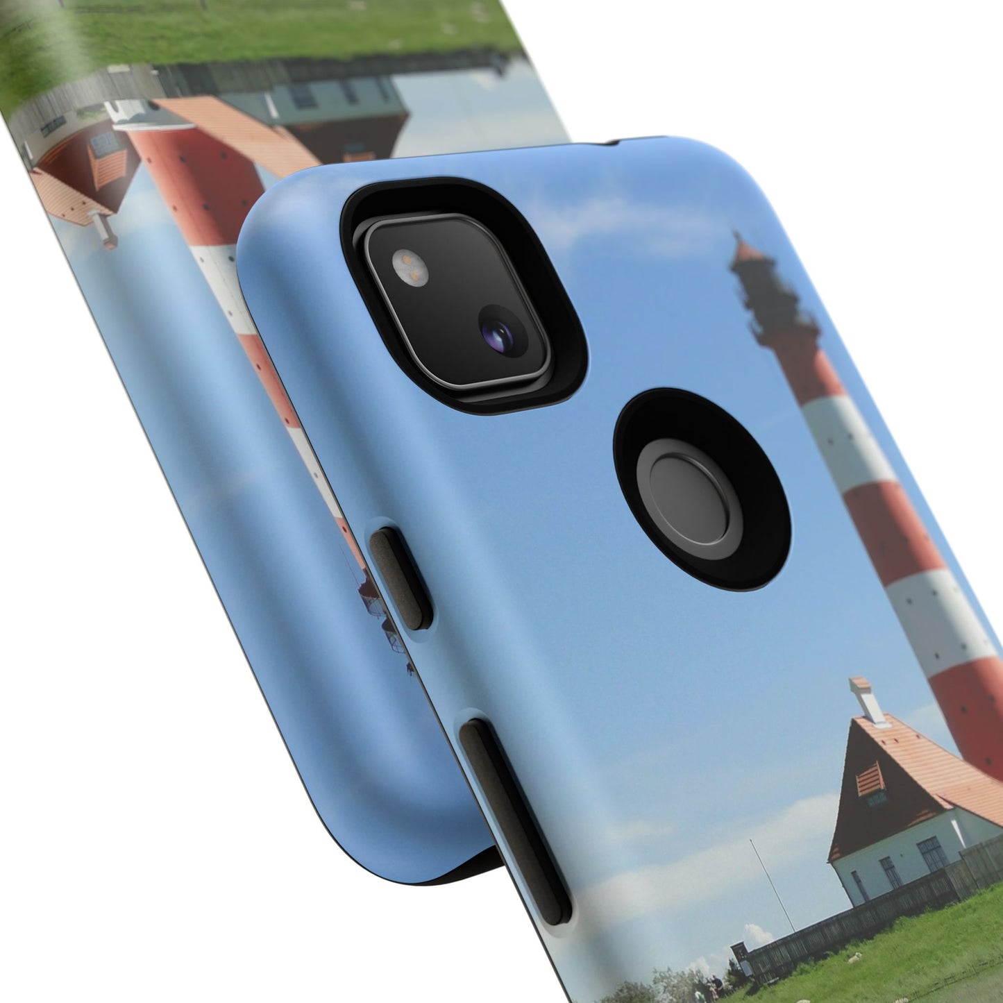 Lighthouse Phone Case - Coastal Vibes, Nautical Gift, Ocean Lover Accessory, Beach Aesthetic, Customizable Design