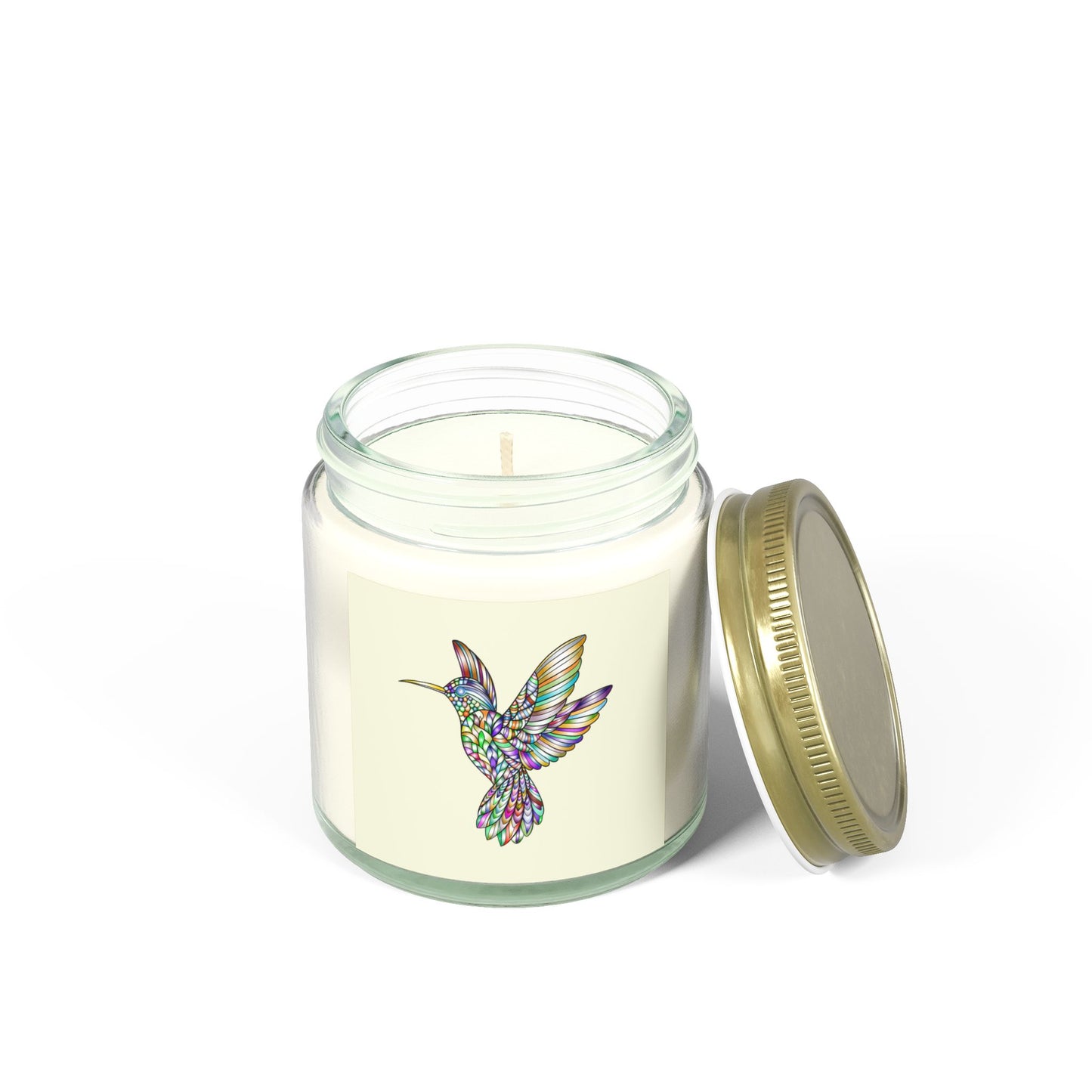 Colorful Hummingbird Scented Candle, Aromatherapy Candle, Gift Idea, Home Decor, Relaxation Candle, Eco-Friendly Wax