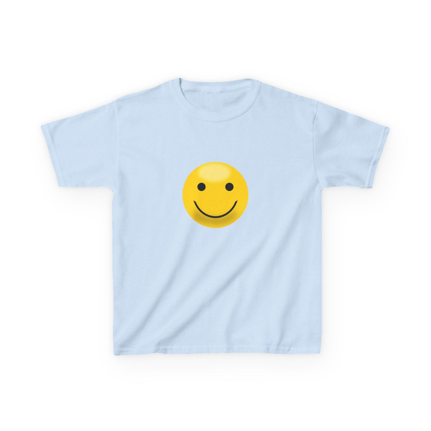 Smiley Face Kids Tee, Funny Kids Shirt, Cute Summer Tee, Gift for Kids, Playful Children