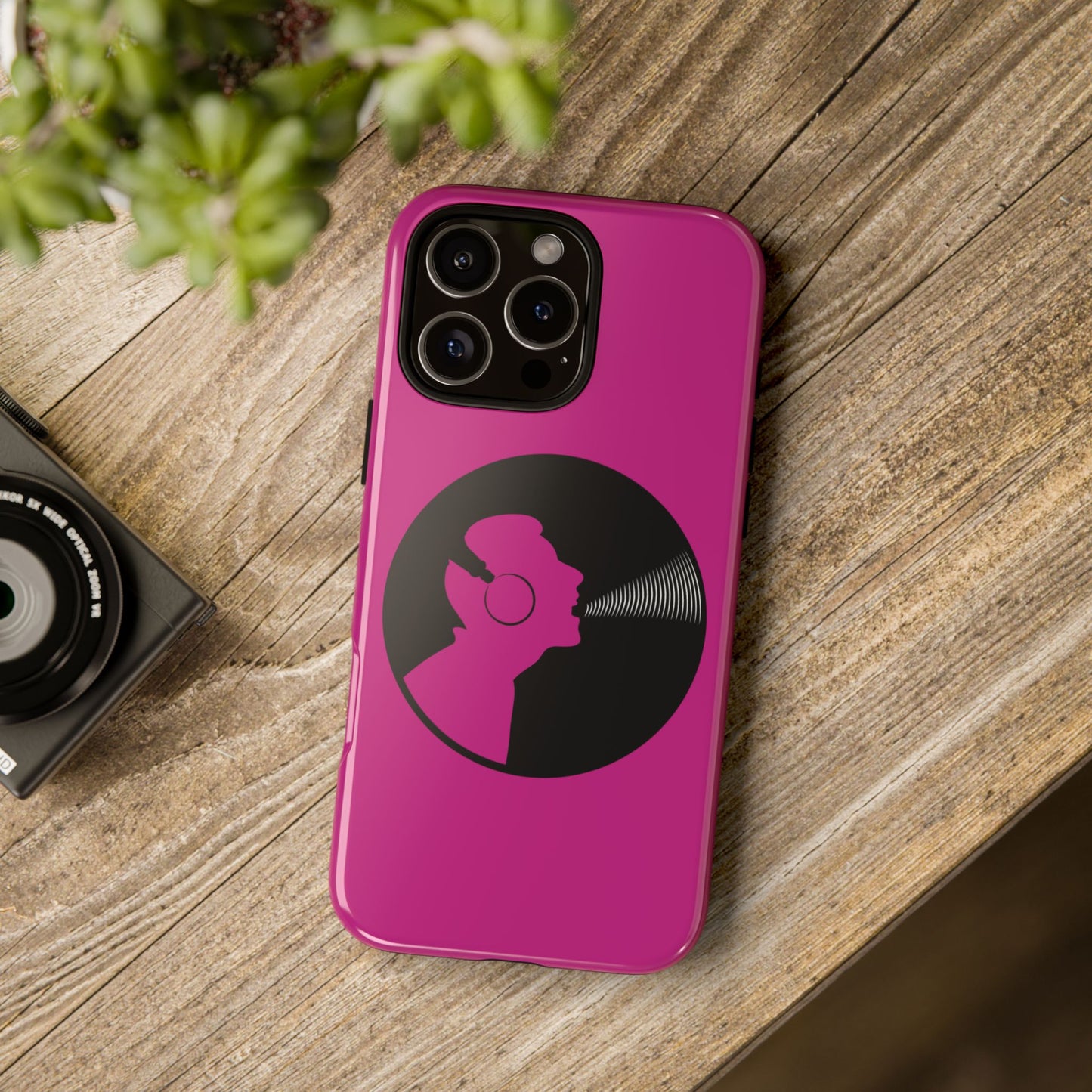 Stylish Phone Case for Music Lovers, Vibrant Tough Cases, Custom iPhone Cover, Gift for Her, Trendy Accessories