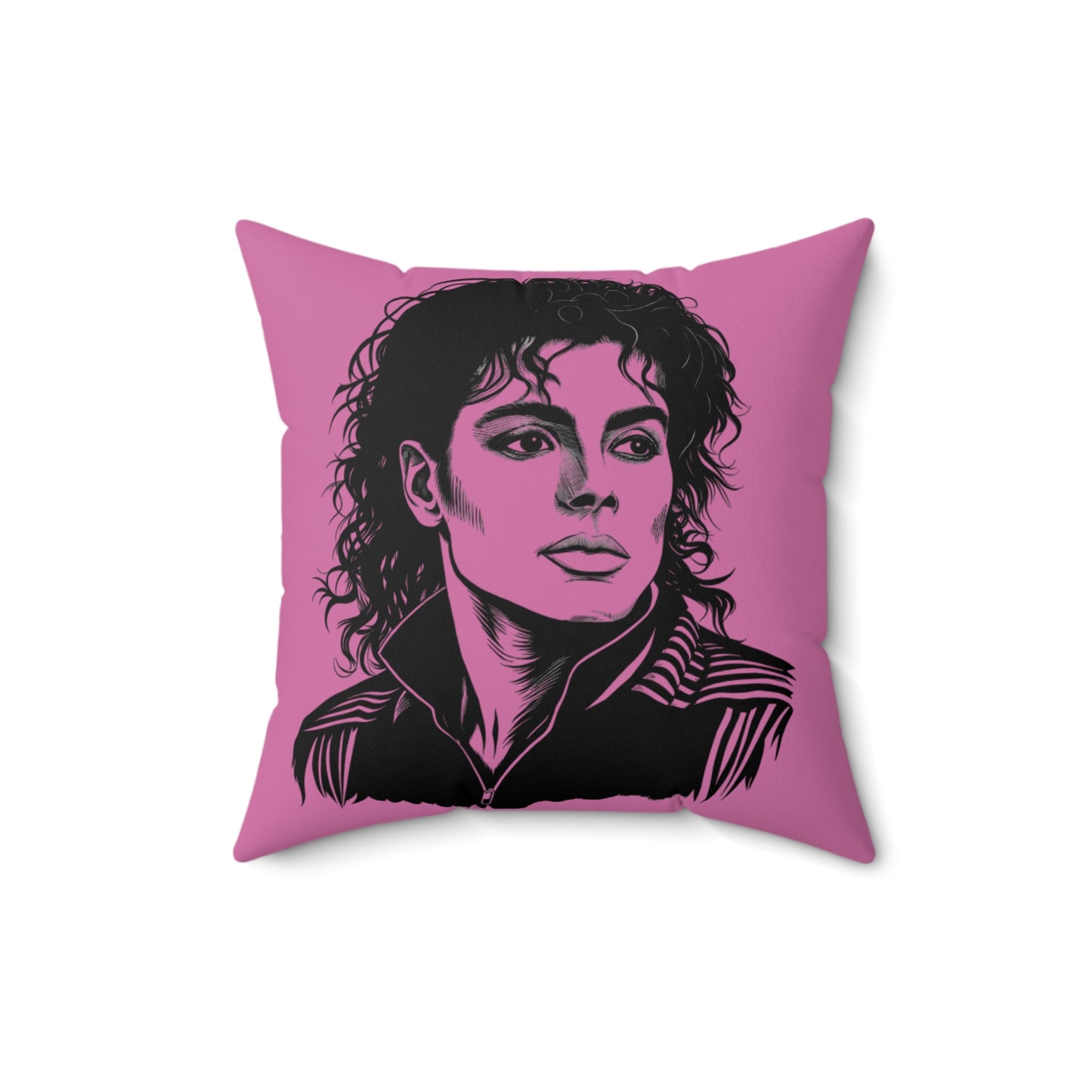 Michael Jackson Tribute Pillow - Retro Decor, Music Lover Gift, Unique Home Accent, Stylish Cushion, Pop Culture Collection