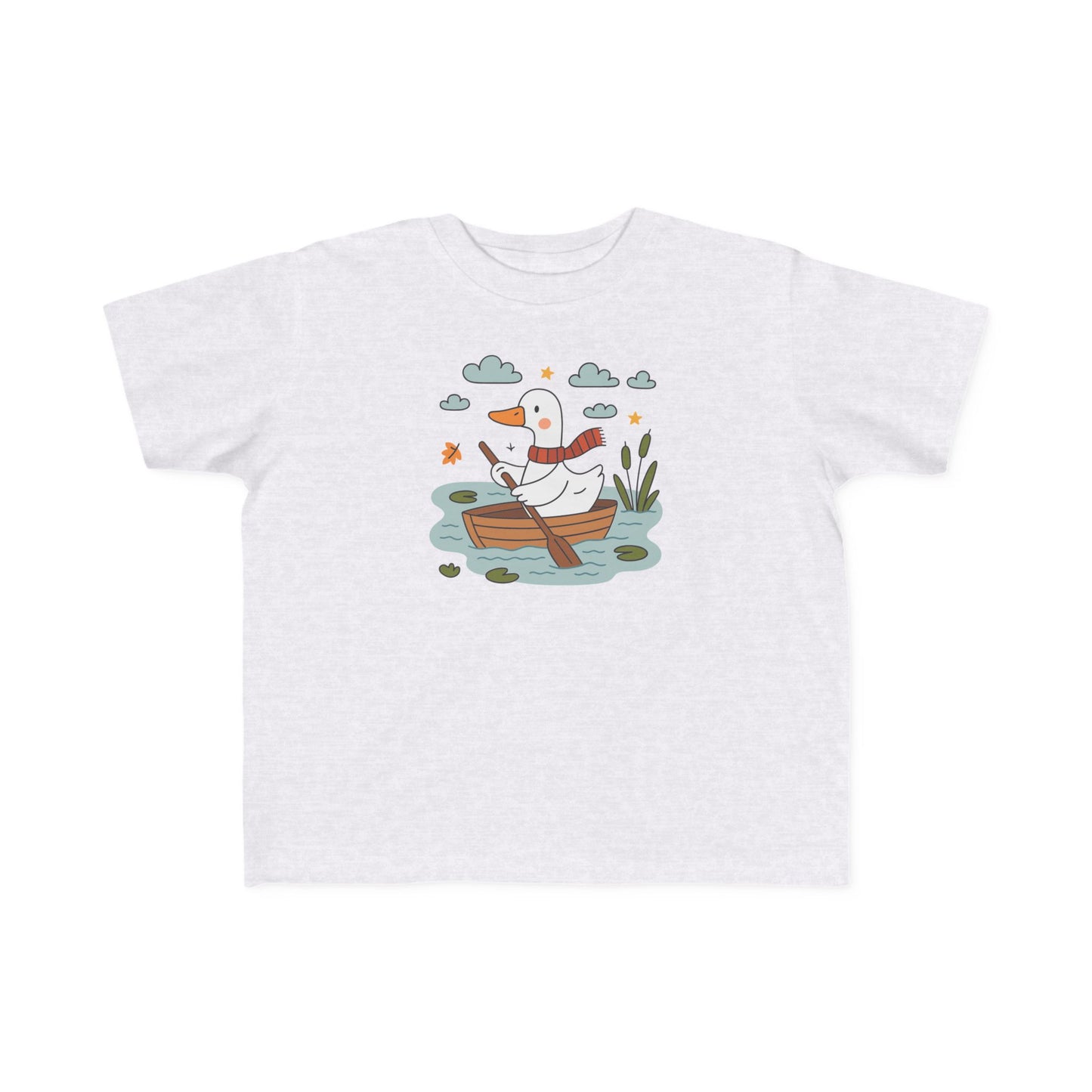 Cute Toddler's Tee with Happy Duck Design, Perfect for Playtime, Gifts, or Family Outings, Summer Fun, Animal Lovers