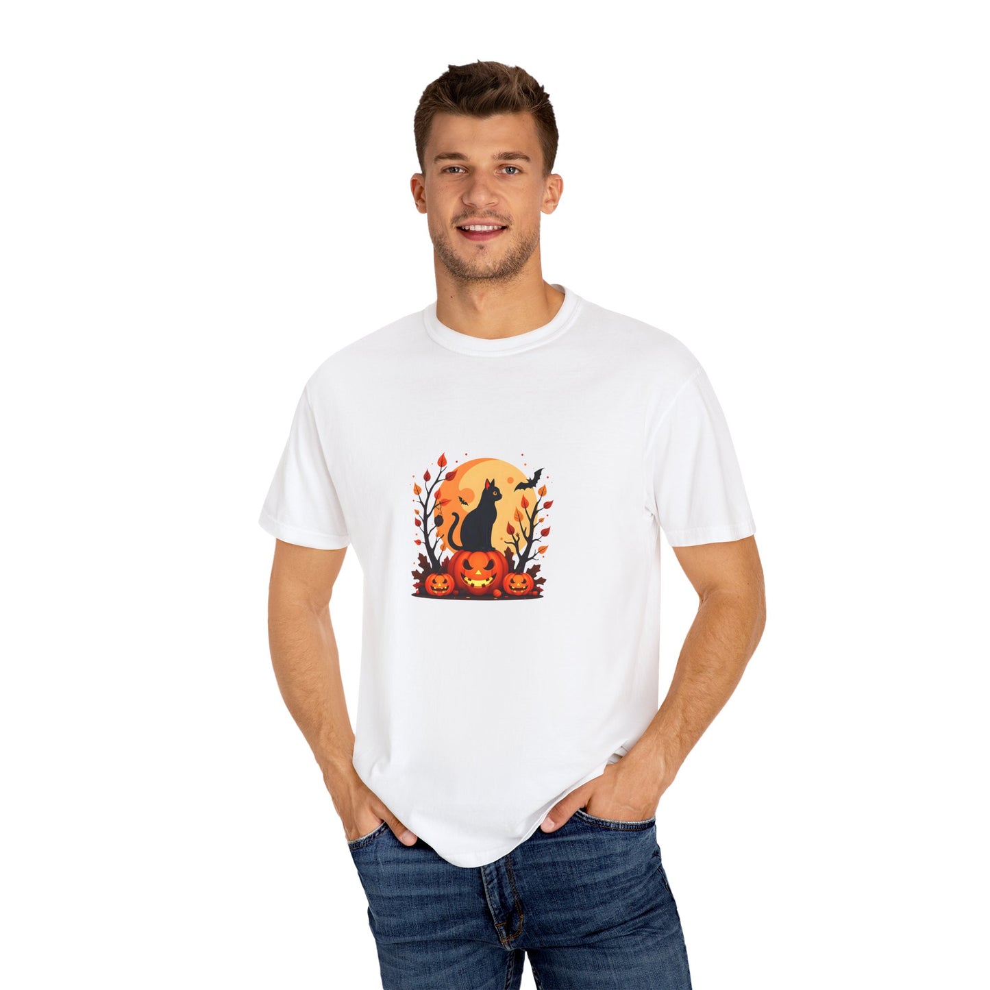 Unisex Garment-Dyed T-shirt - Halloween
