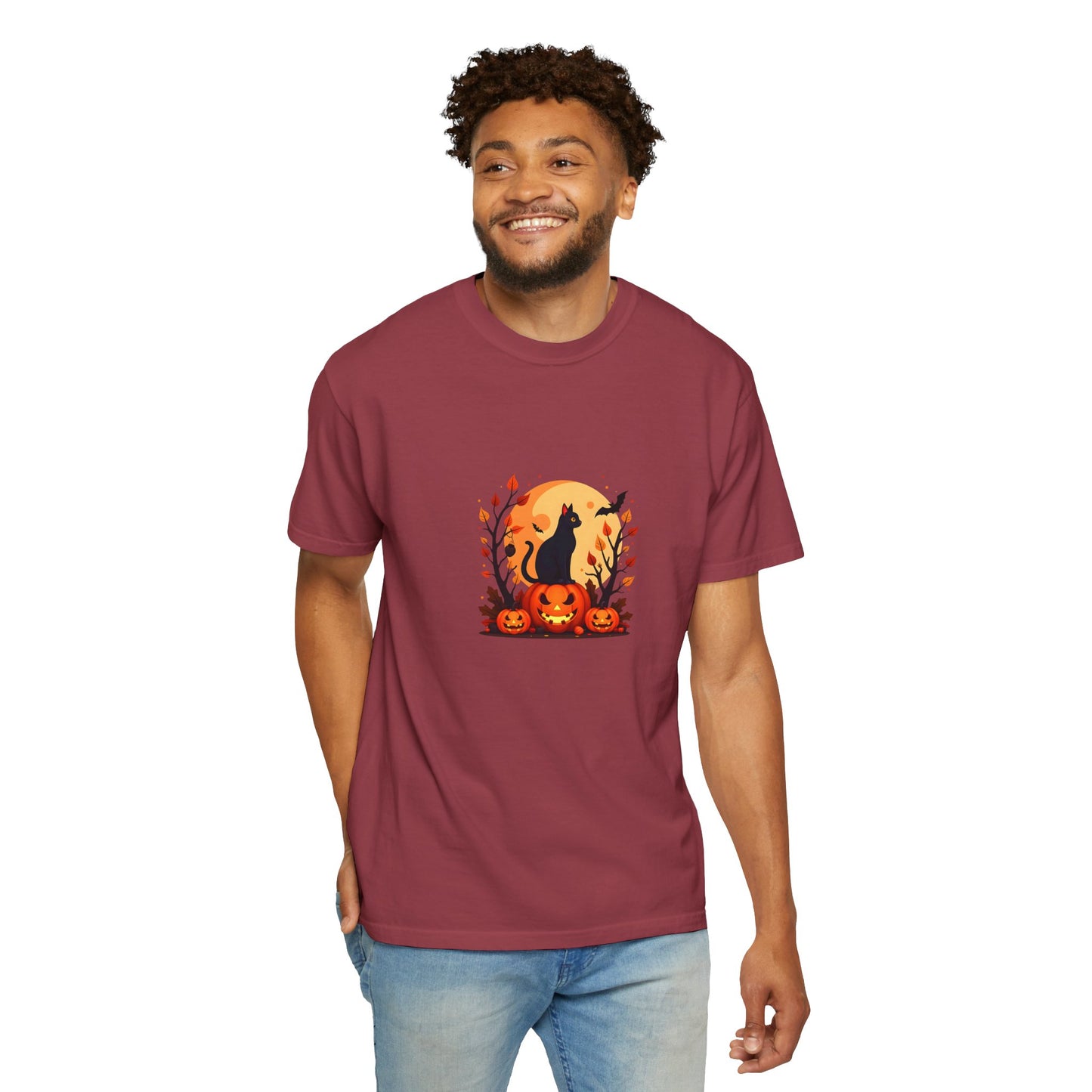 Unisex Garment-Dyed T-shirt - Halloween