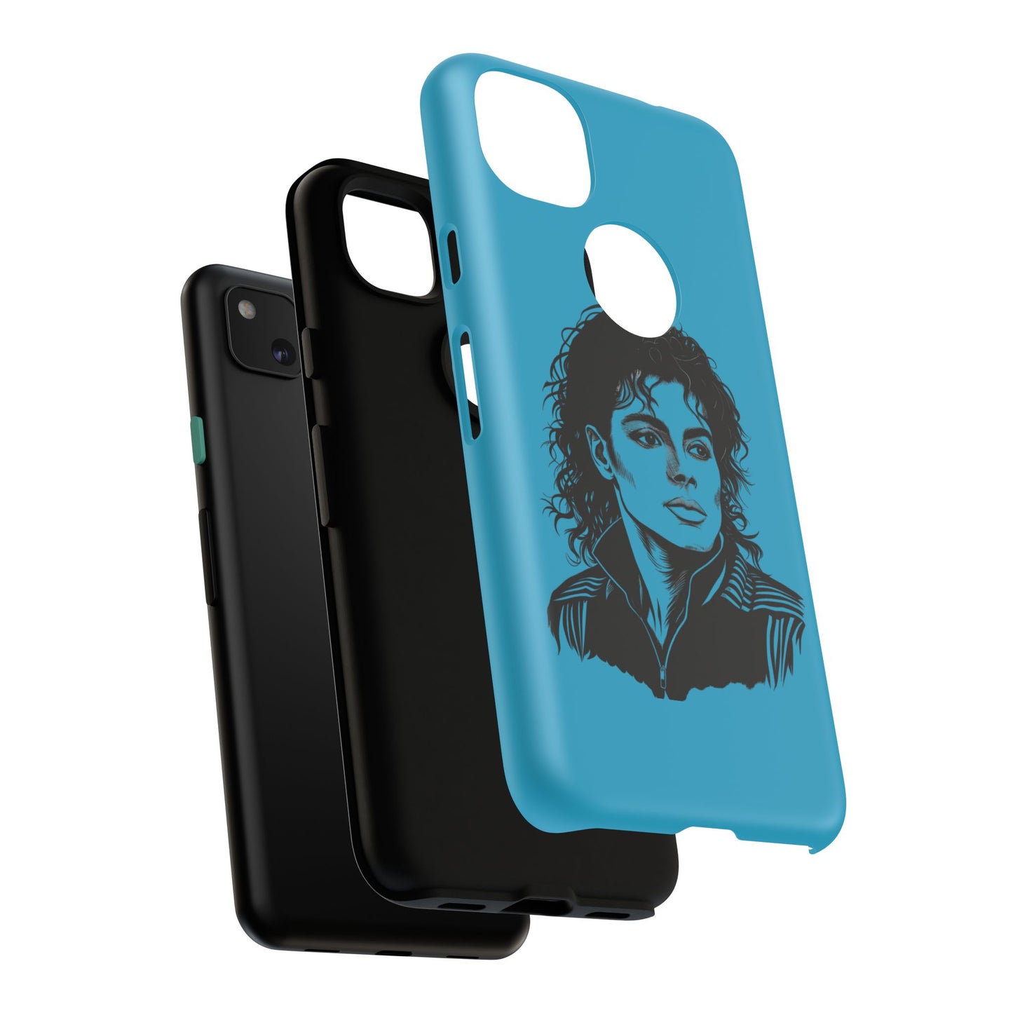 Michael Jackson Phone Case - Tough Cases, Pop Music Gifts, Retro Art, Unique Phone Accessories, Vintage Design