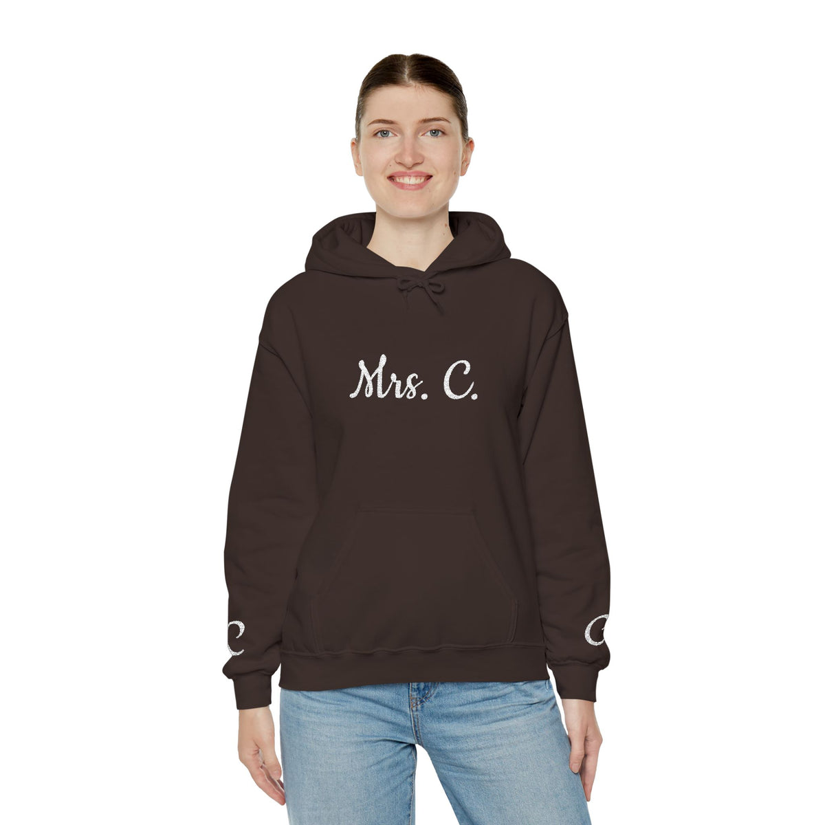 Personalized Hooded Sweatshirt, Gift for Teachers, Proud Teacher Apparel, Birthday Gift, Customized Sweatshirt