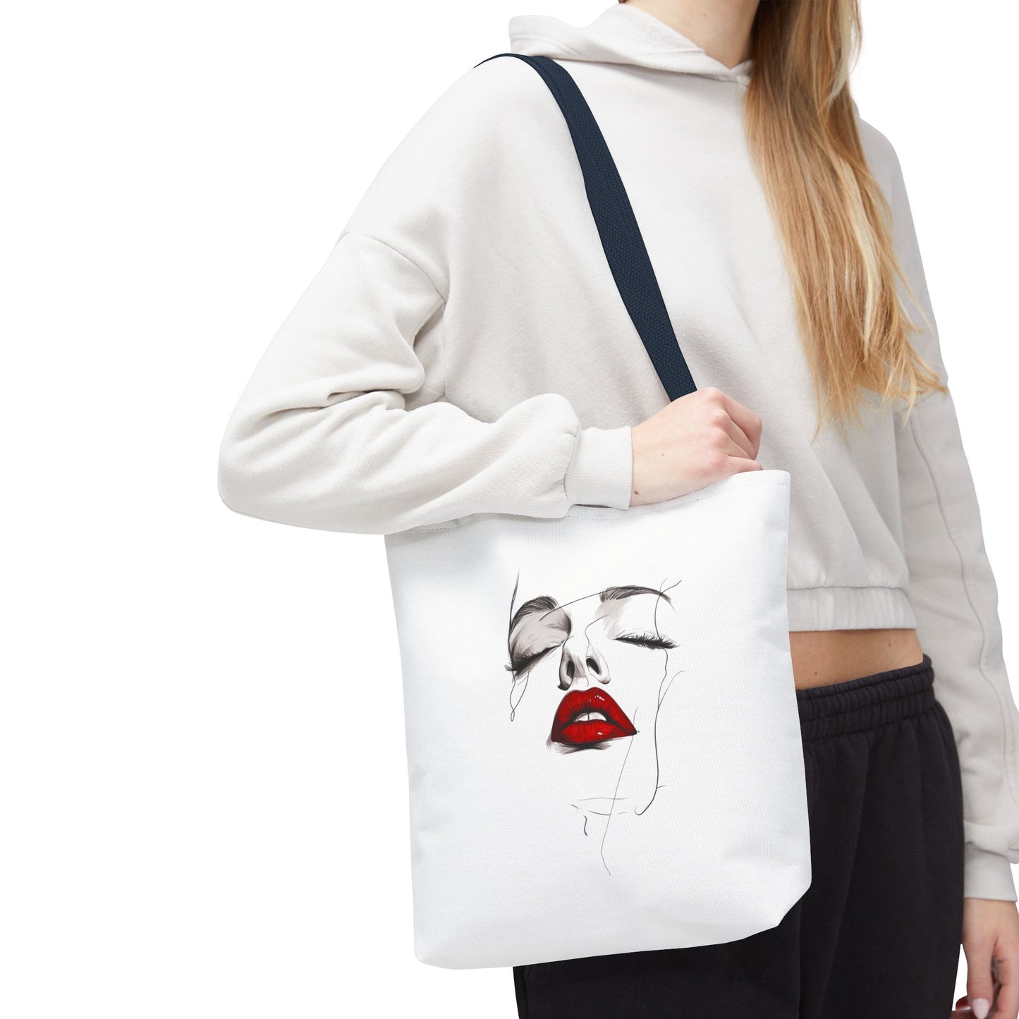 Chic Art Tote Bag, Fashion Tote, Stylish Handbag, Unique Gift, Art Lover’s Bag, Everyday Essentials, Casual Accessory