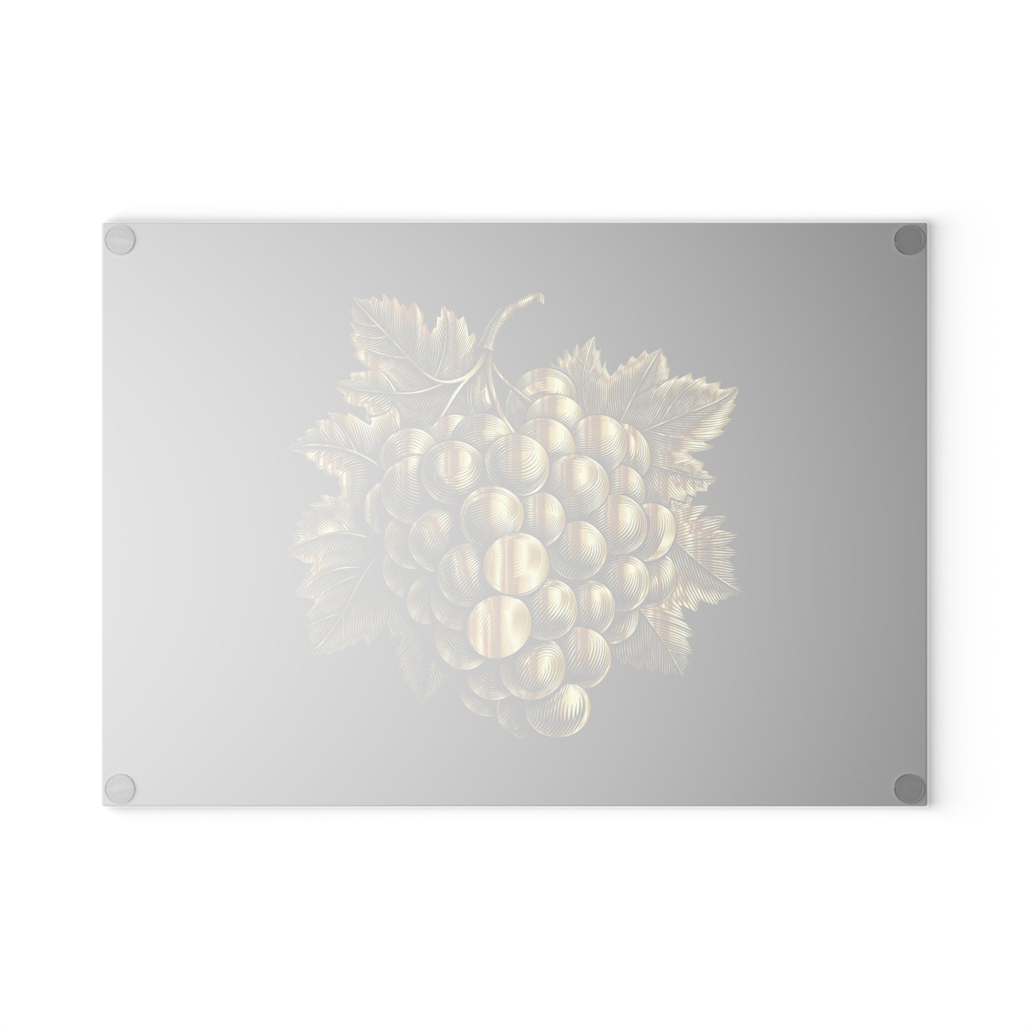 Elegant Grape Glass Cutting Board - Perfect for Cooking, Home Decor, Gifts, Culinary Events, Entertaining